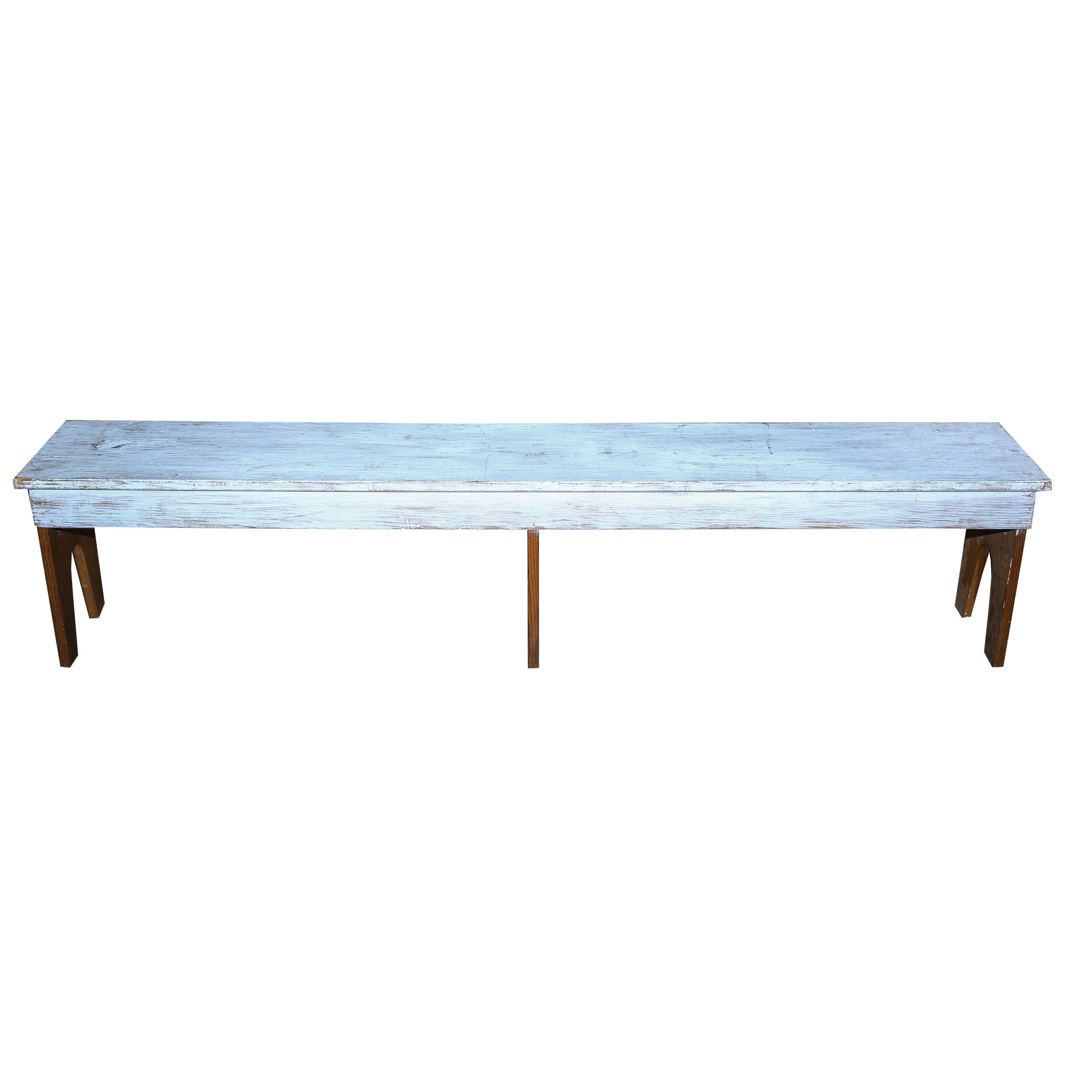 Contemporary Farmhouse Style Bench EBTH   HT9A3904 