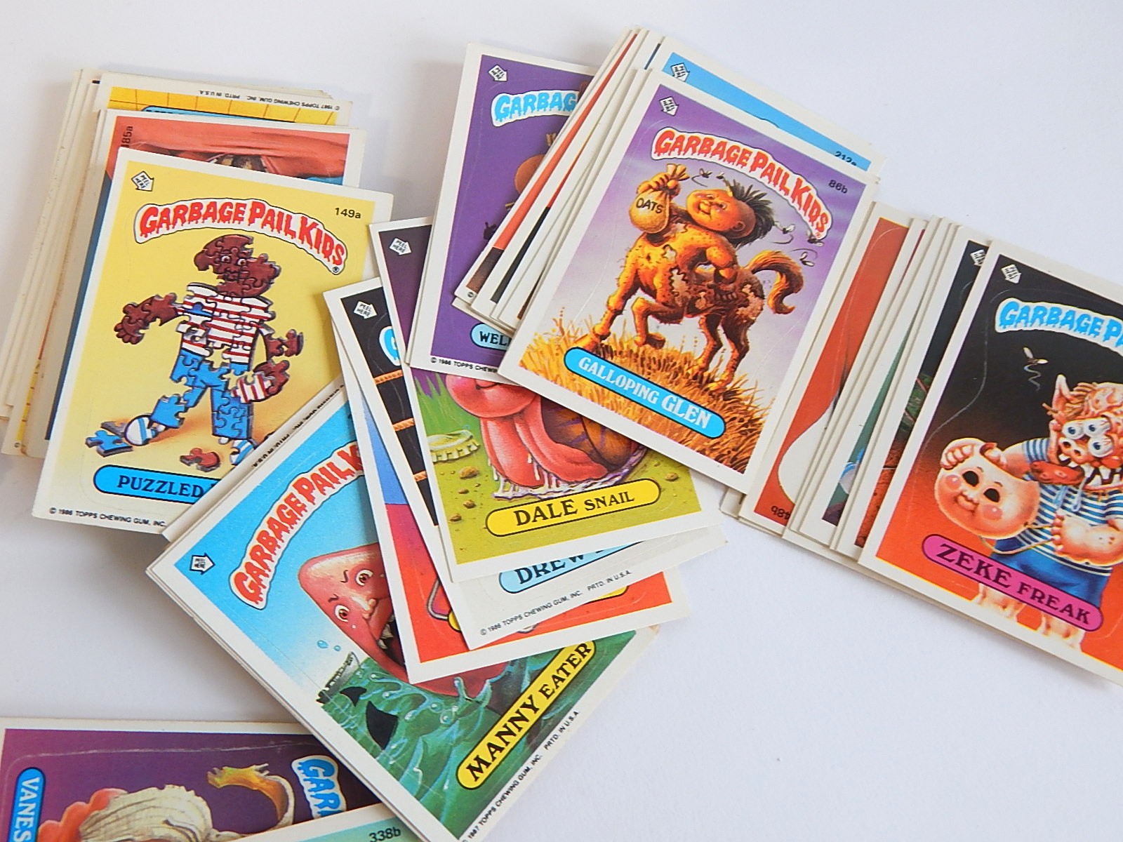 1980s Garbage Pail Kids Collectible Cards | EBTH