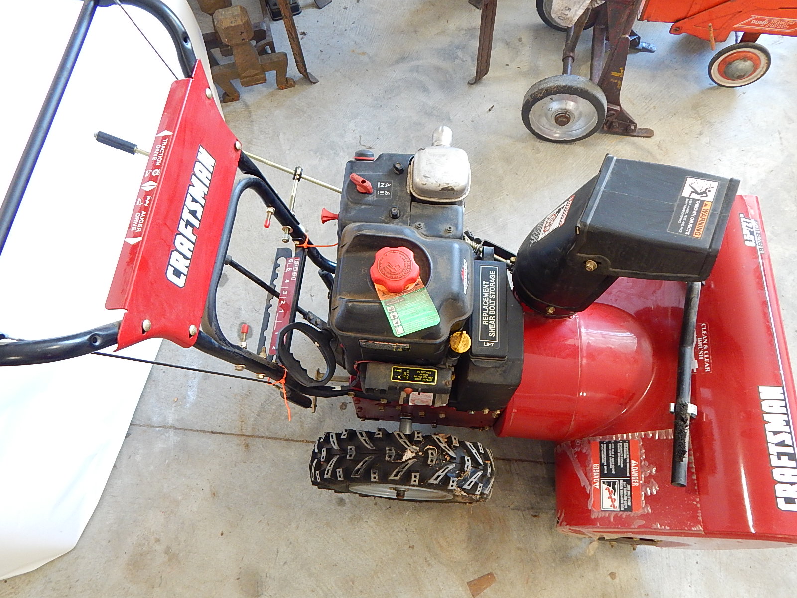 Craftsman 8.5 HP 27" Electric Start Snow Blower EBTH