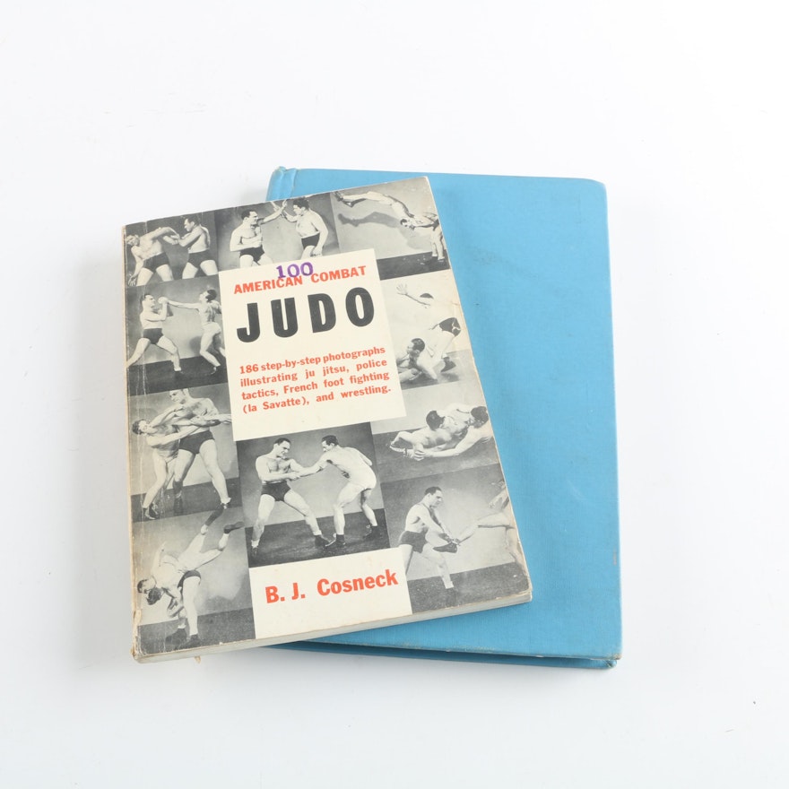 1959 American Combat Judo And 1940 Boxing By Edwin L - 