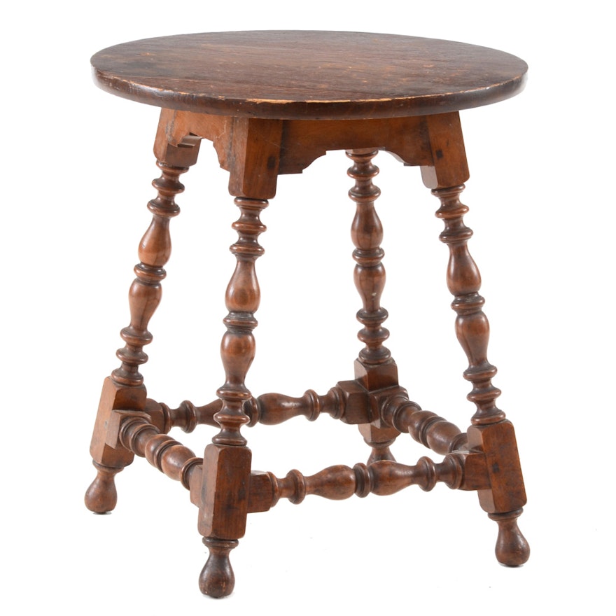 Wallace Nutting Tavern End Table Ebth