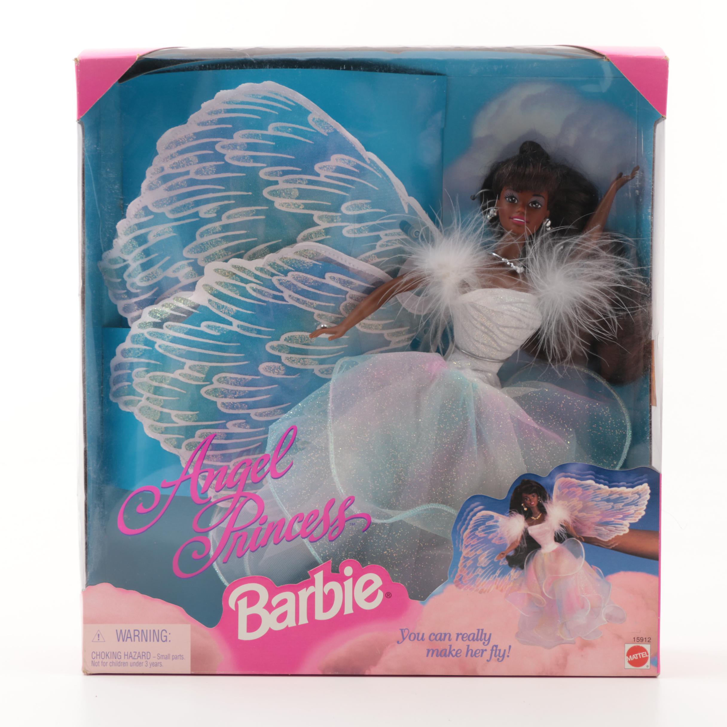 angel princess barbie 1996