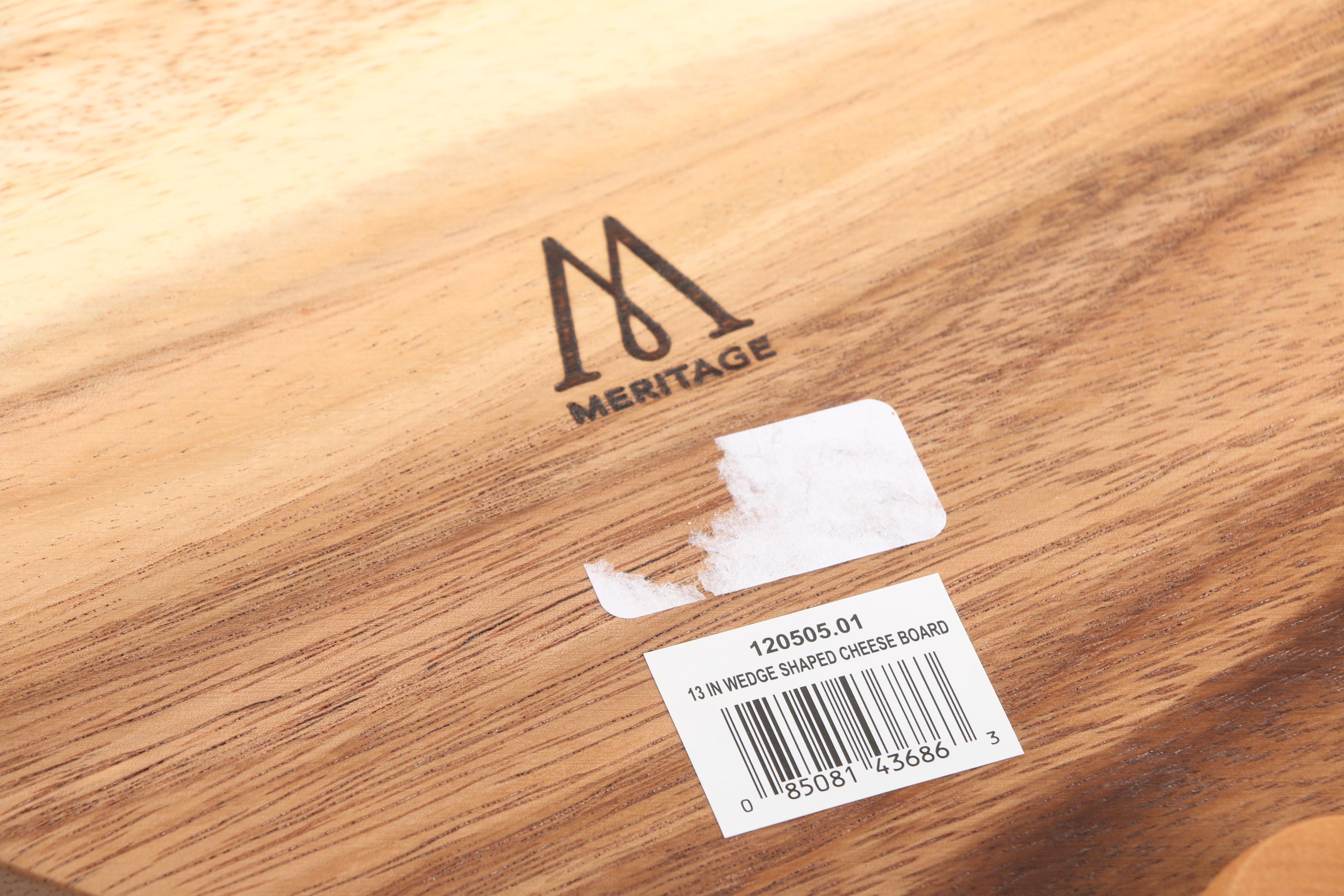Meritage Wedge Shaped Wooden Cheese Board | EBTH