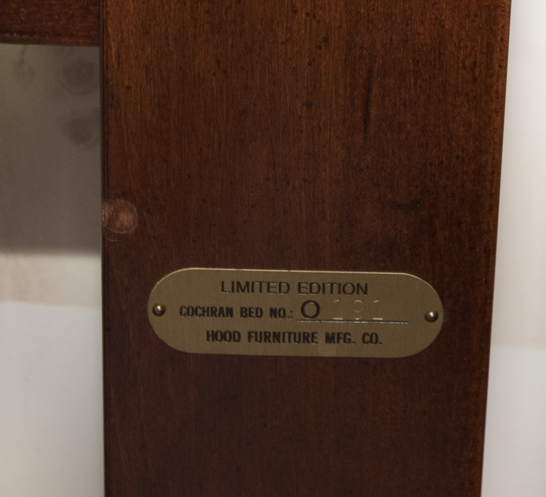 Hood Furniture Cherry Ltd Edition Queen Size Four Poster Cochran Bed EBTH