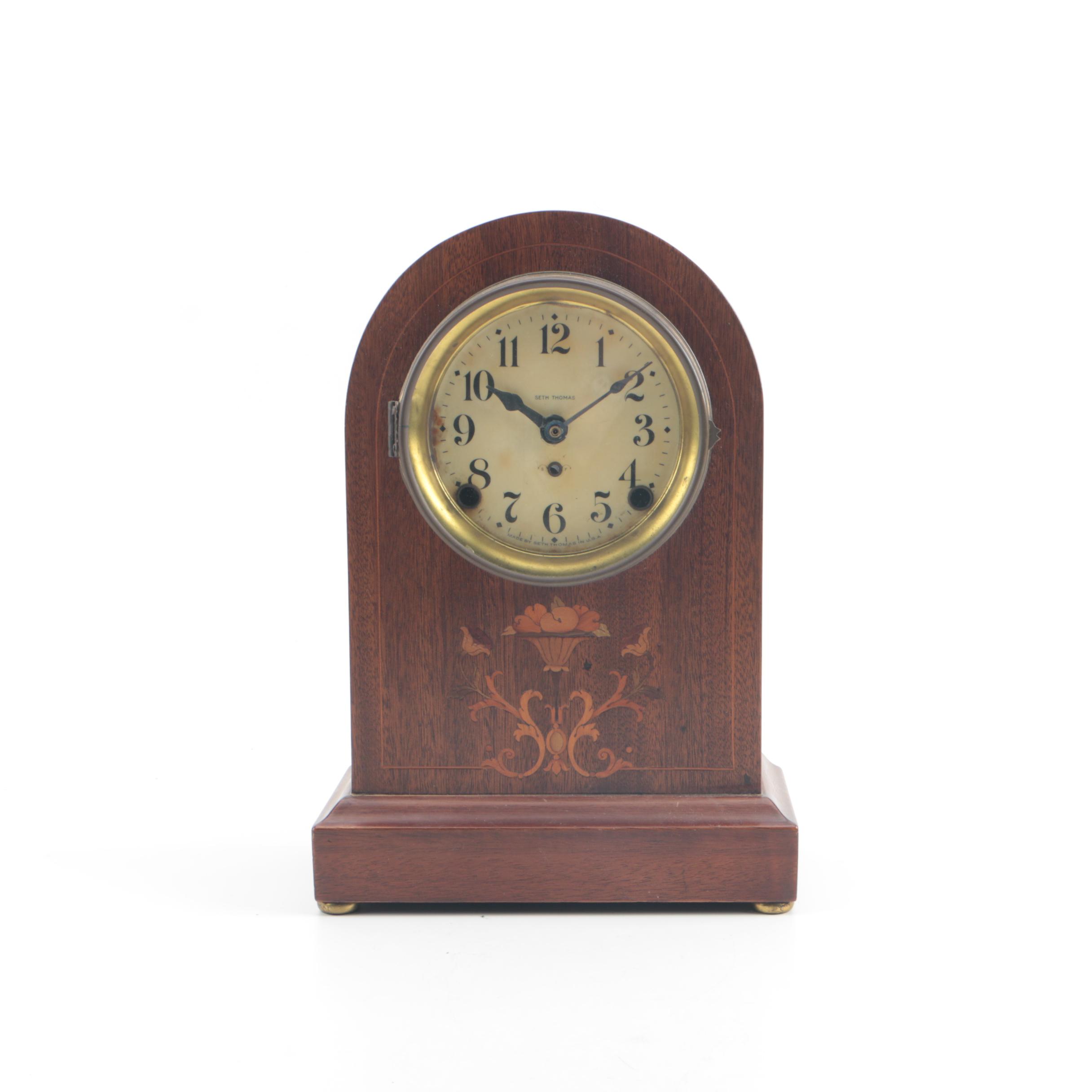 Seth Thomas Quartz Mantel Clock EBTH