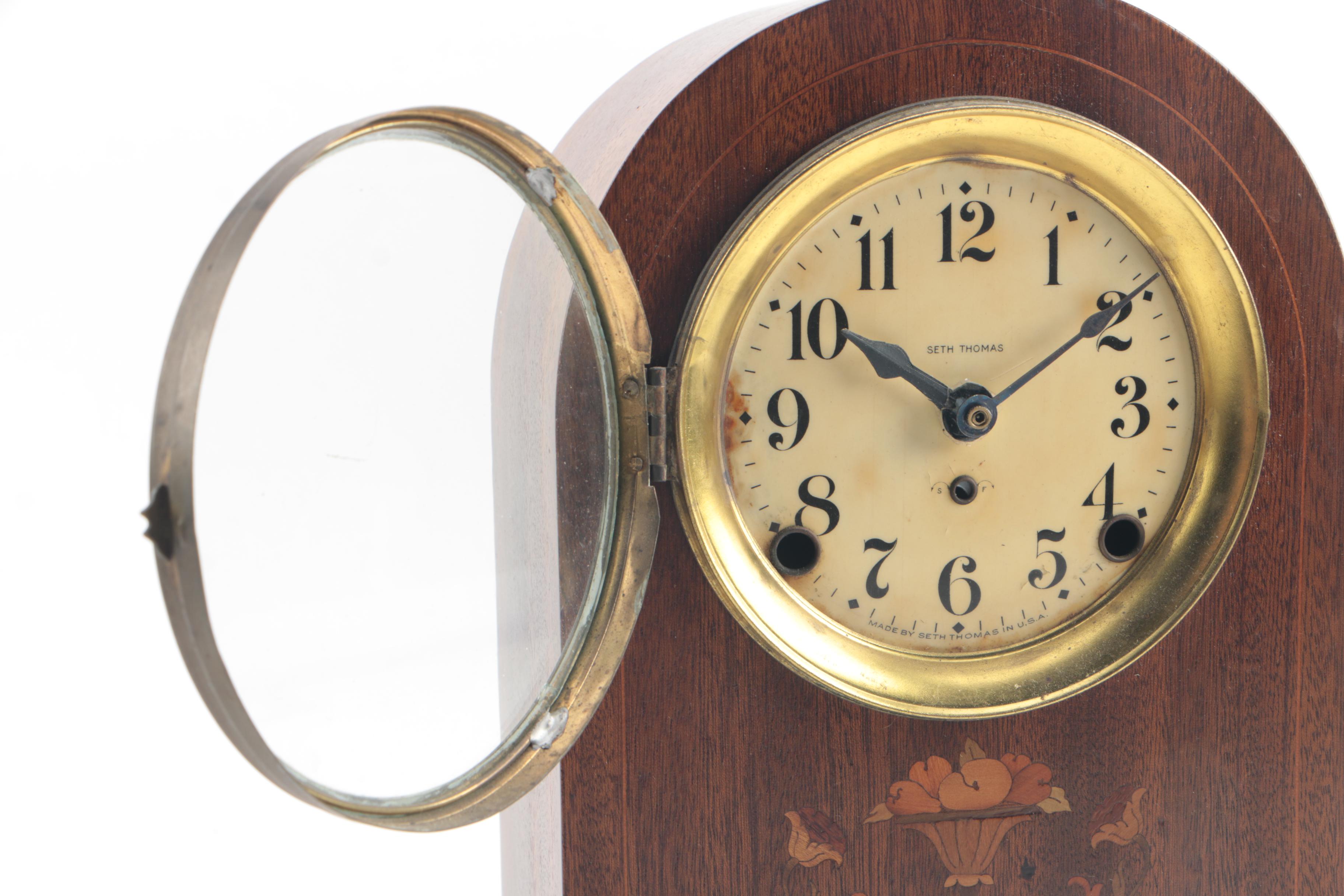 Seth Thomas Quartz Mantel Clock EBTH