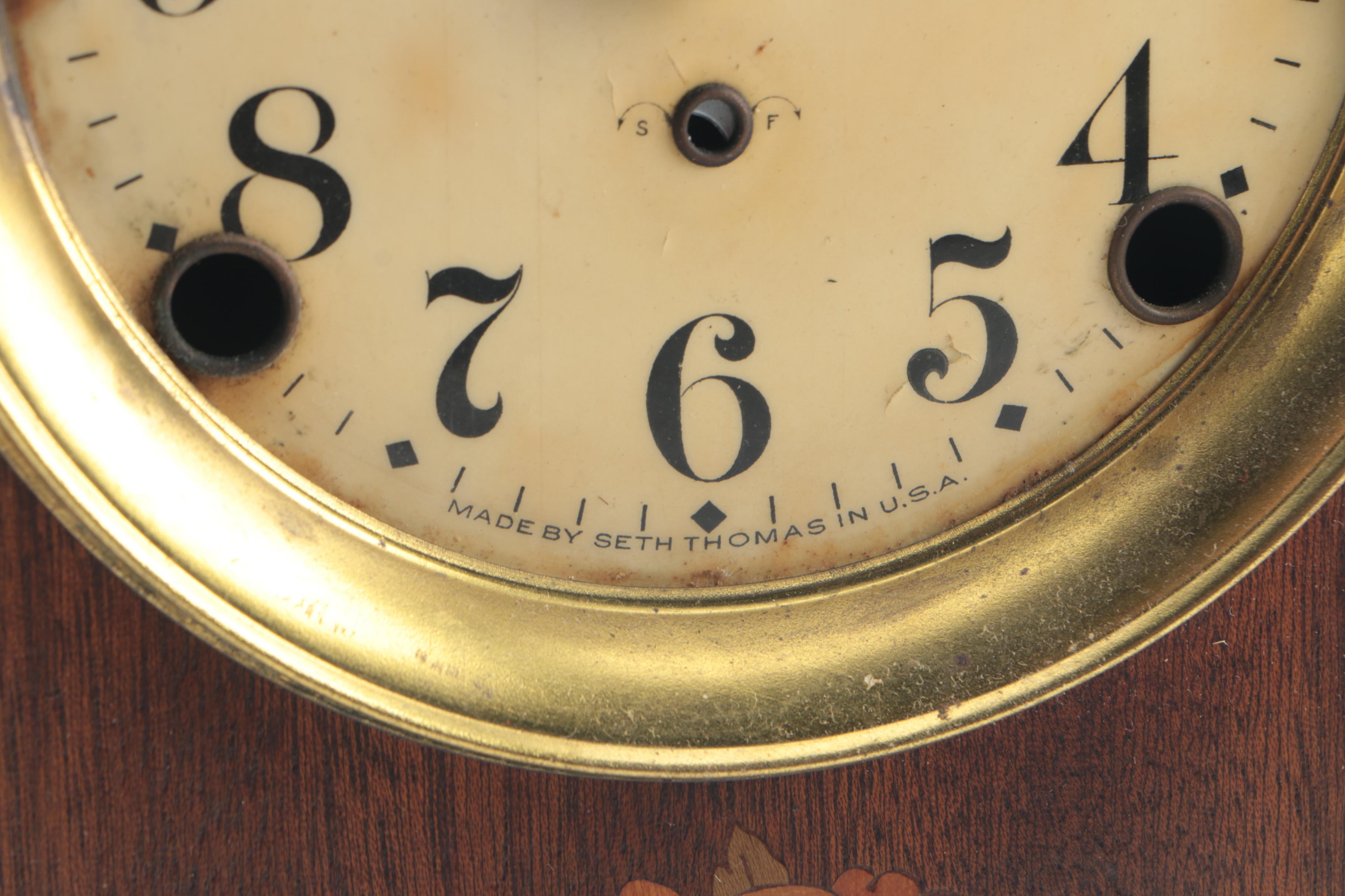 Seth Thomas Quartz Mantel Clock EBTH