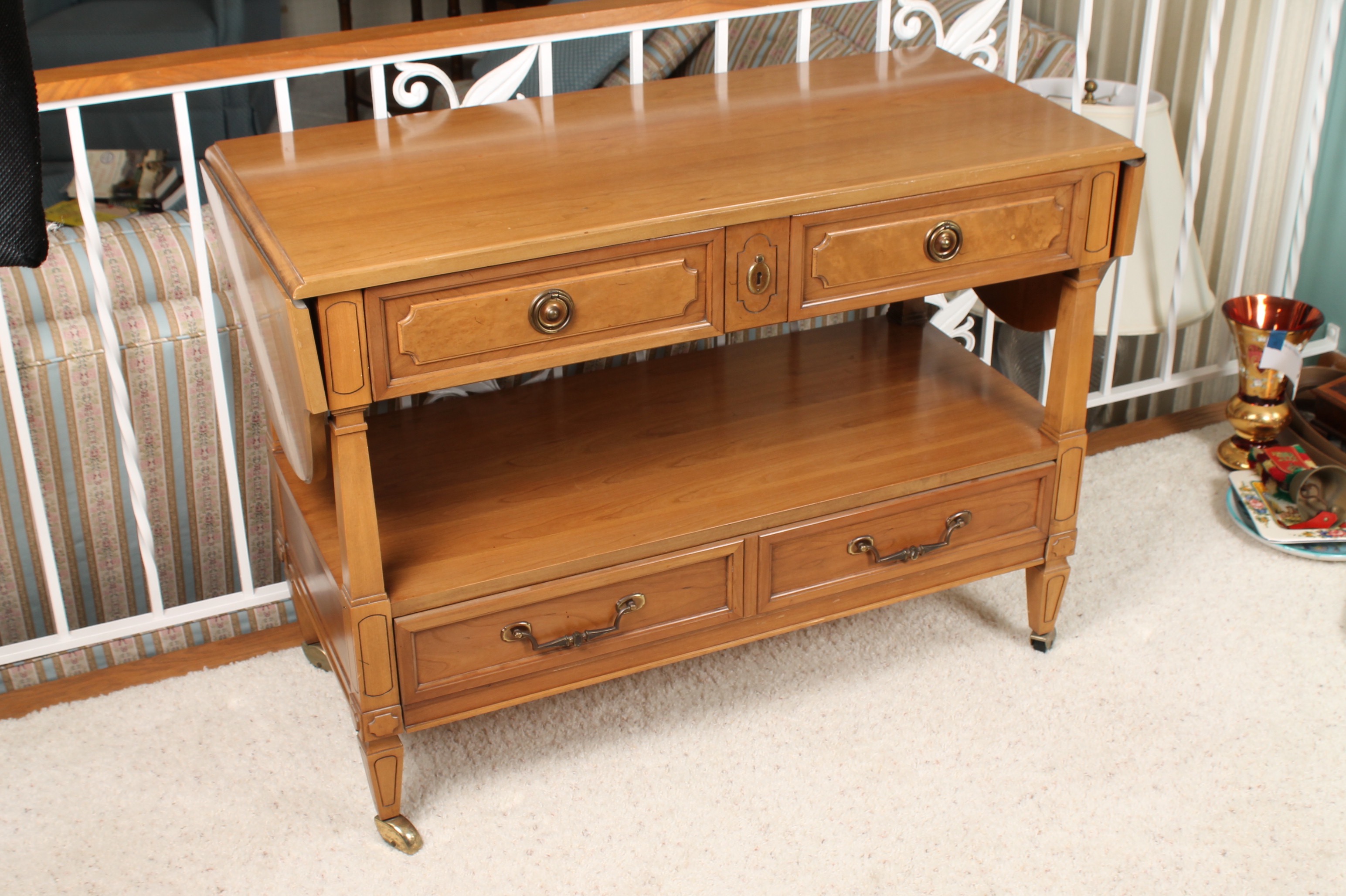 Vintage Thomasville DropLeaf Sideboard EBTH