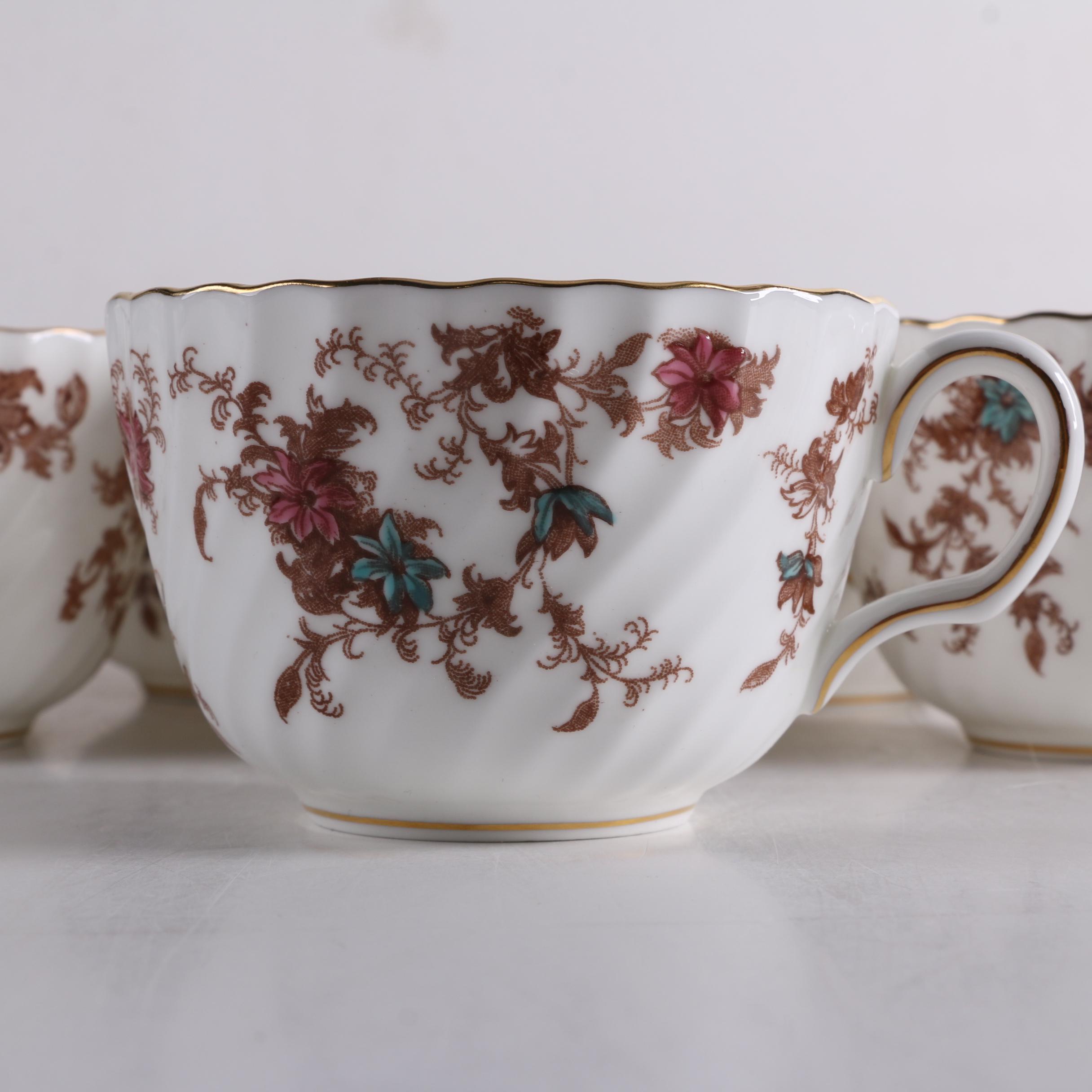 Minton "Ancestral" Bone China Dinnerware Set for Twelve EBTH