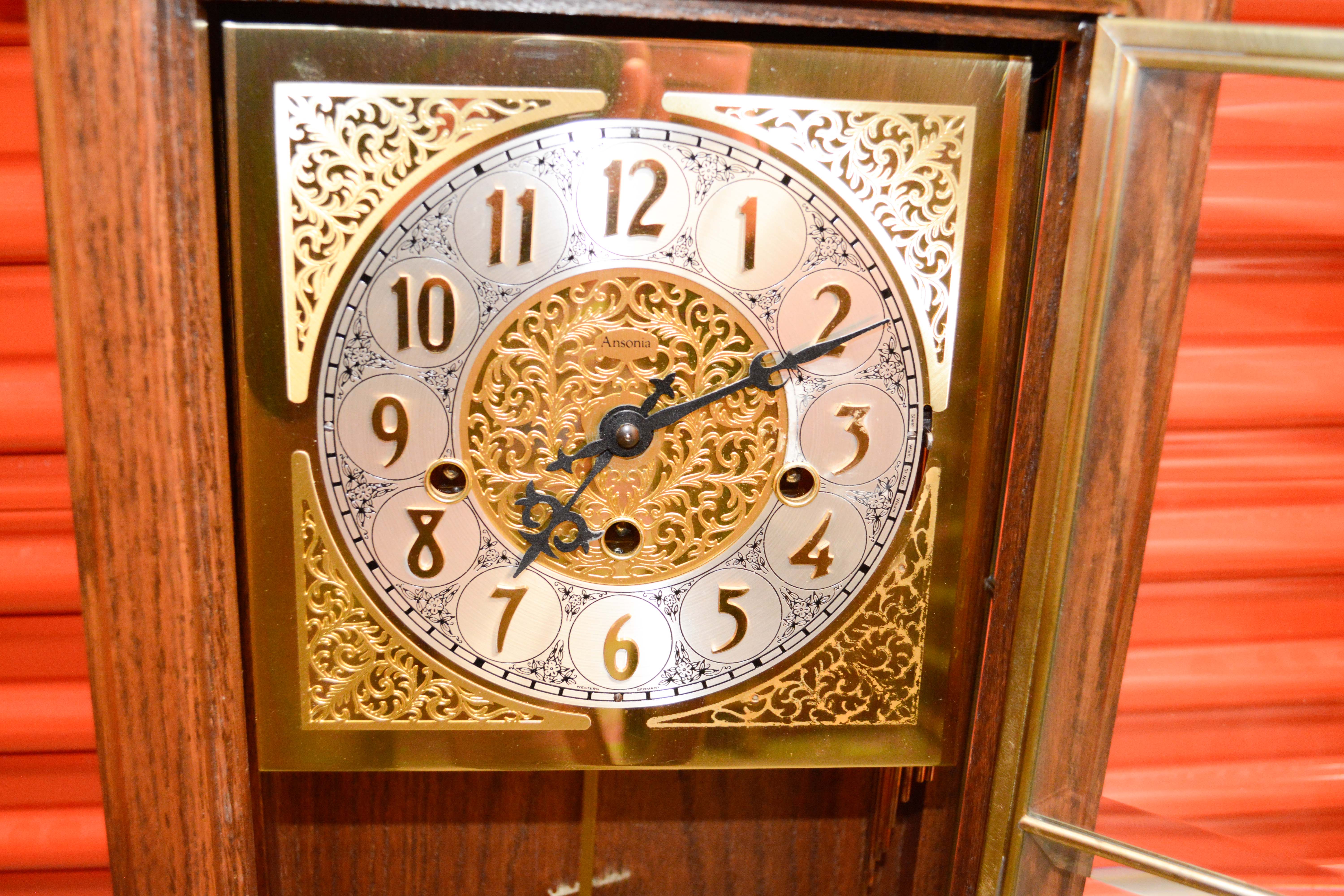 Ansonia Gold Medallion "The Marchesa Wall Clock EBTH