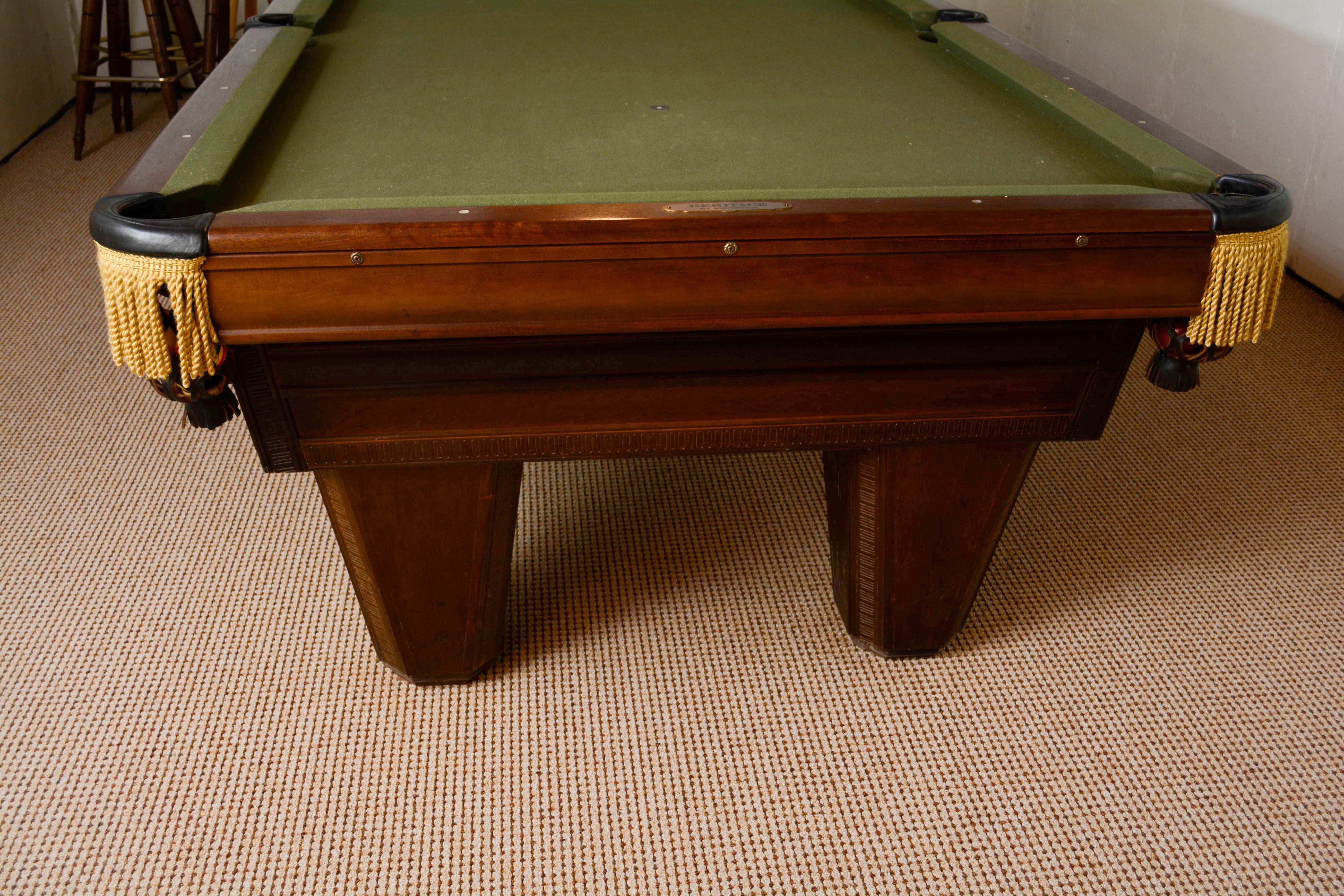 assembly instructions for brunswick pool table