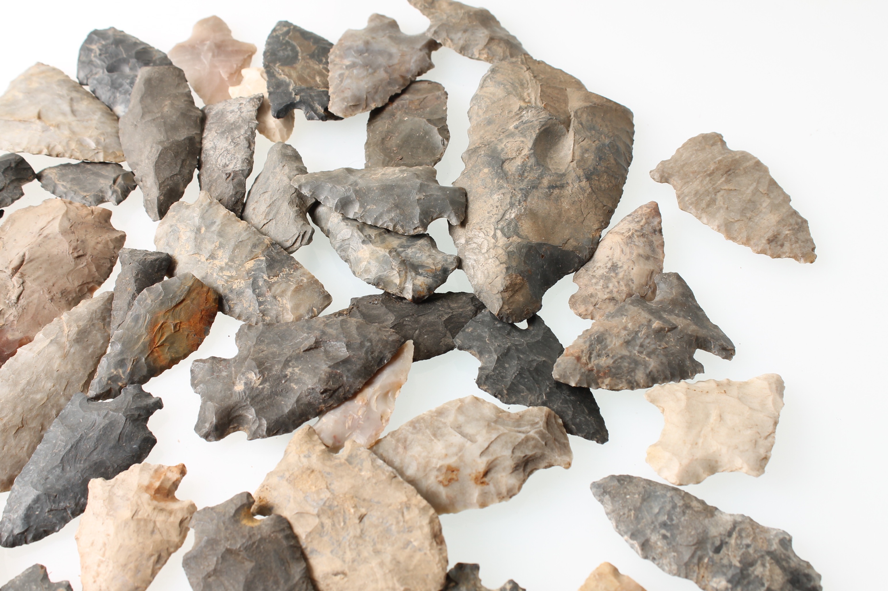 Northern Ohio Native American Stone Projectile Points | EBTH