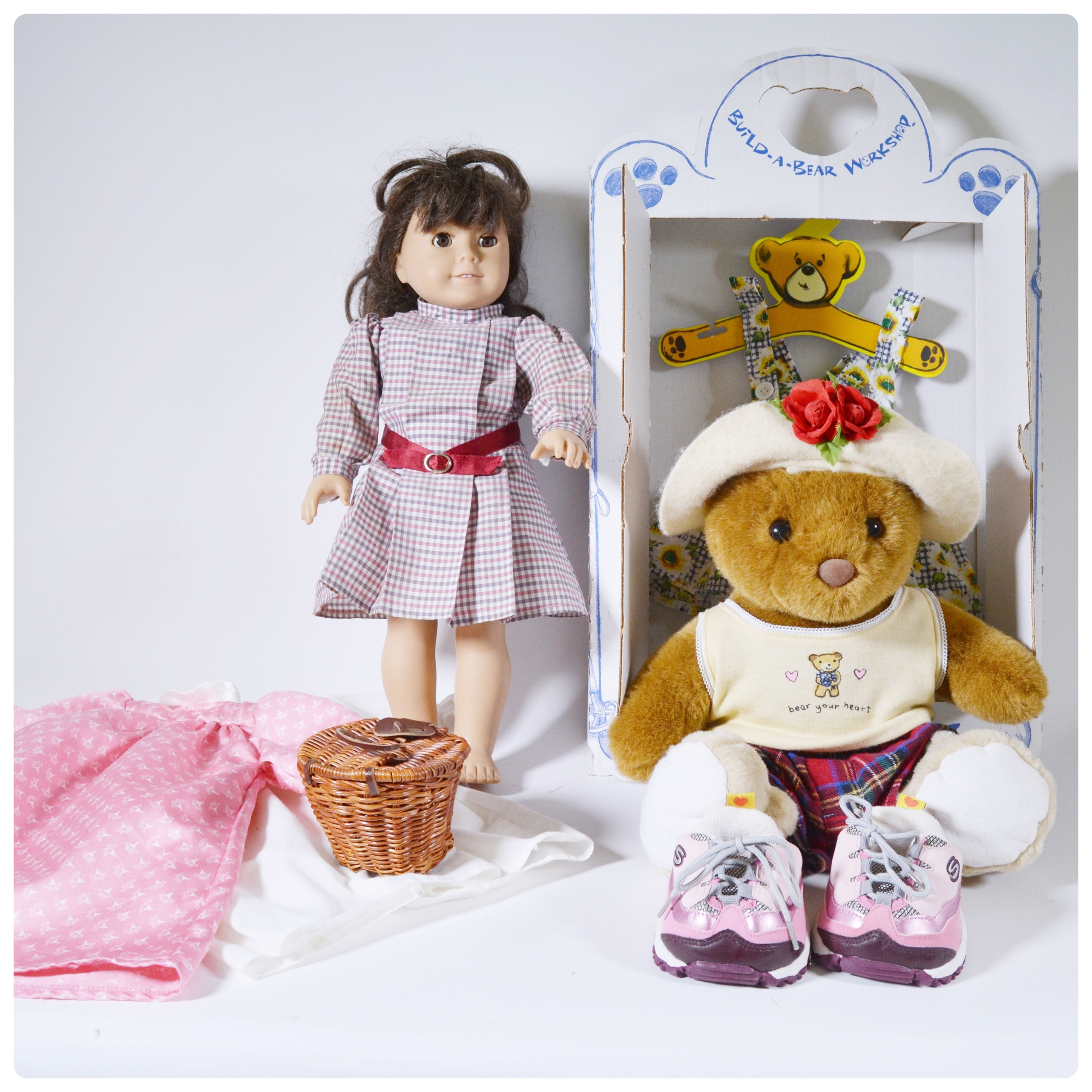 american girl doll teddy bear