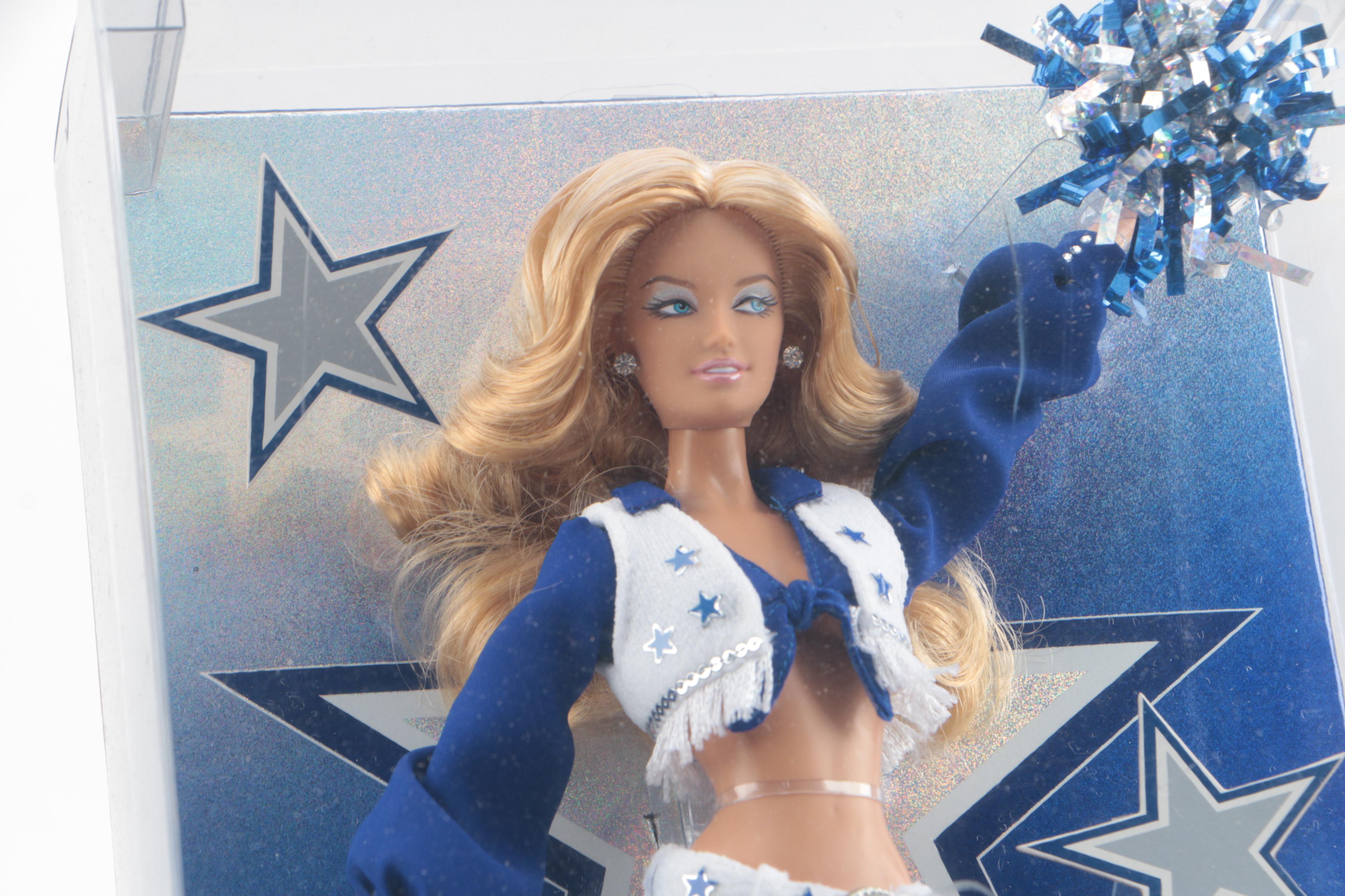 Robert Best Autographed "Dallas Cowboys Cheerleaders" Barbie EBTH