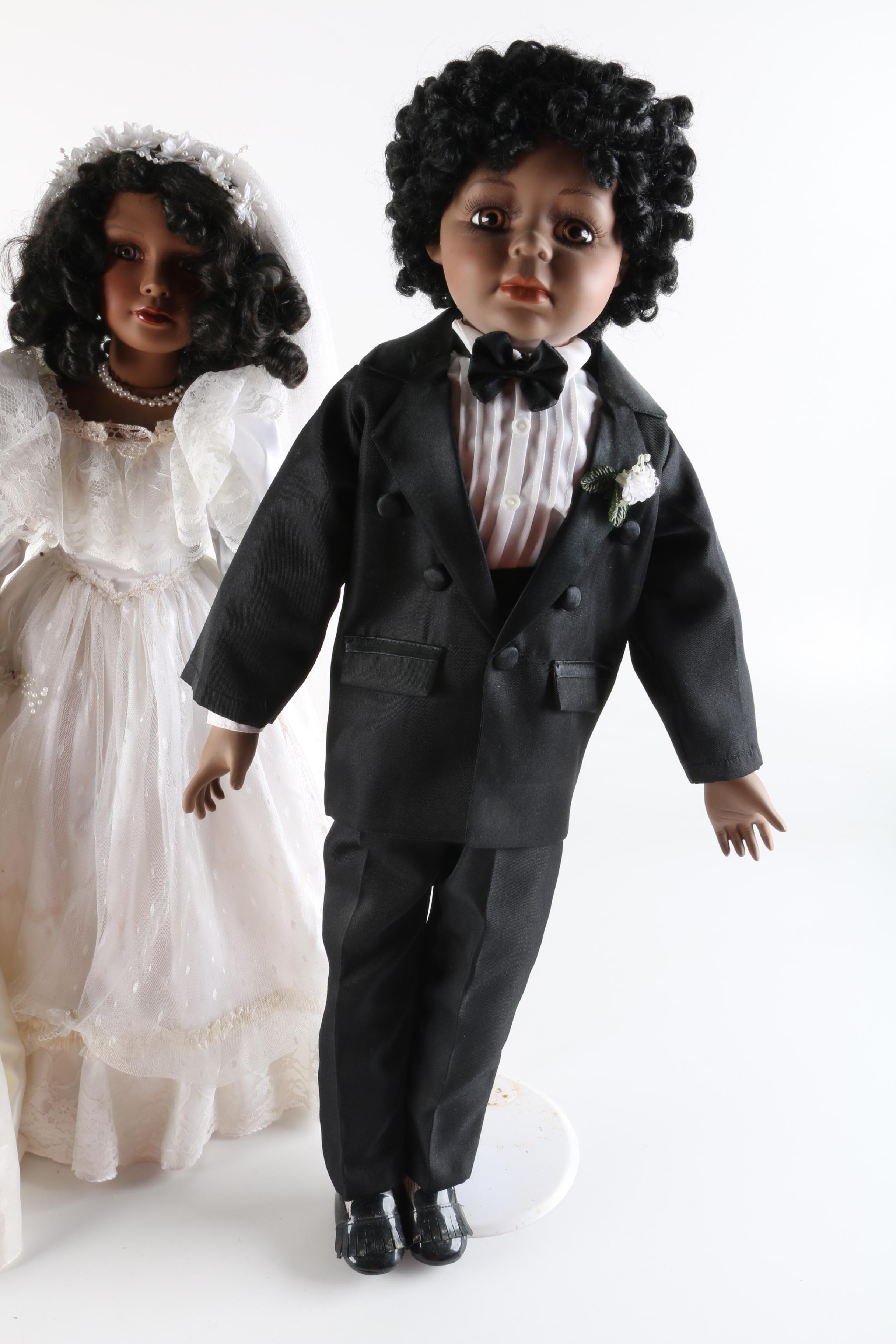 Vintage American Classics Bridal Porcelain Dolls EBTH