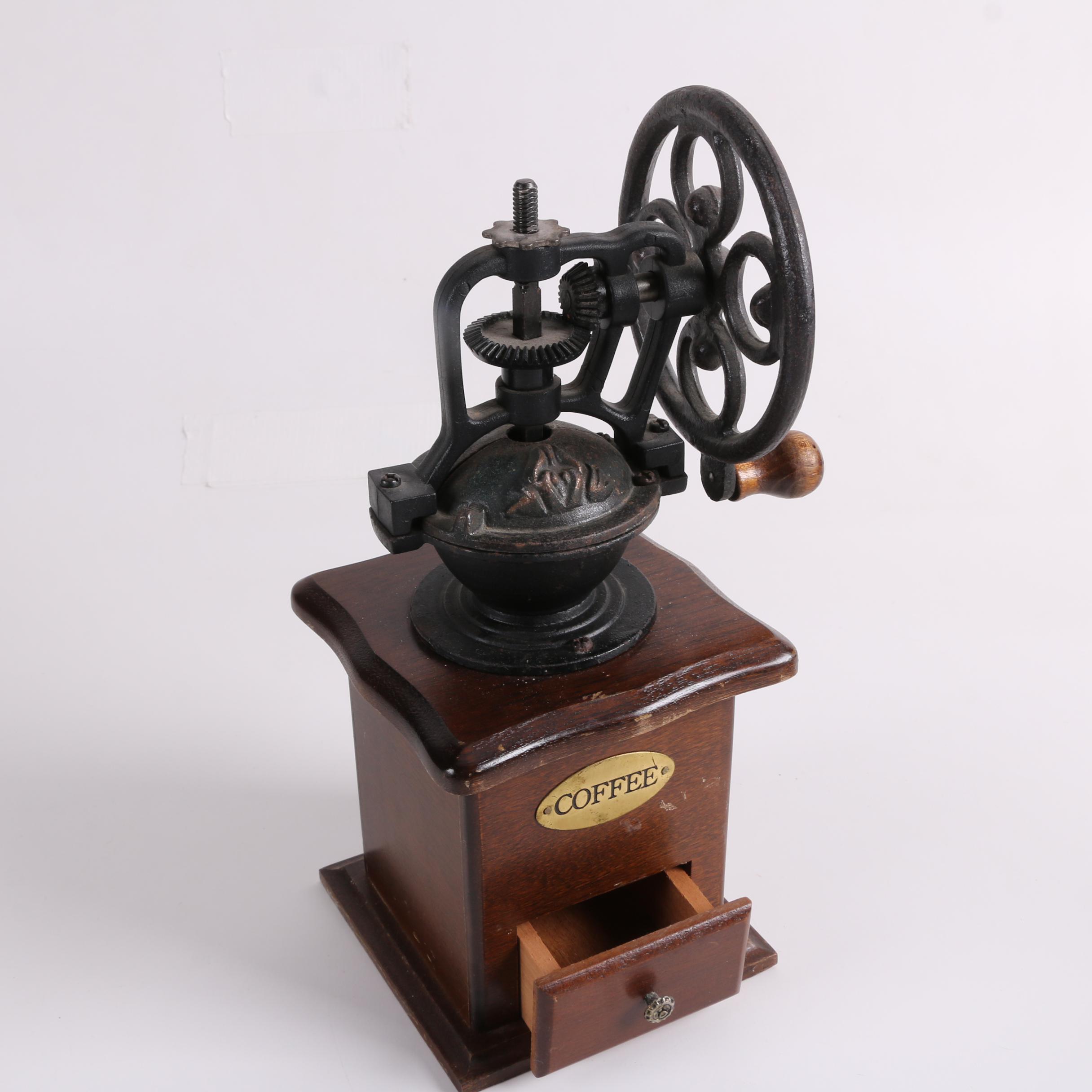 Cast Iron Coffee Grinders and Ohio Bicentennial Bell EBTH