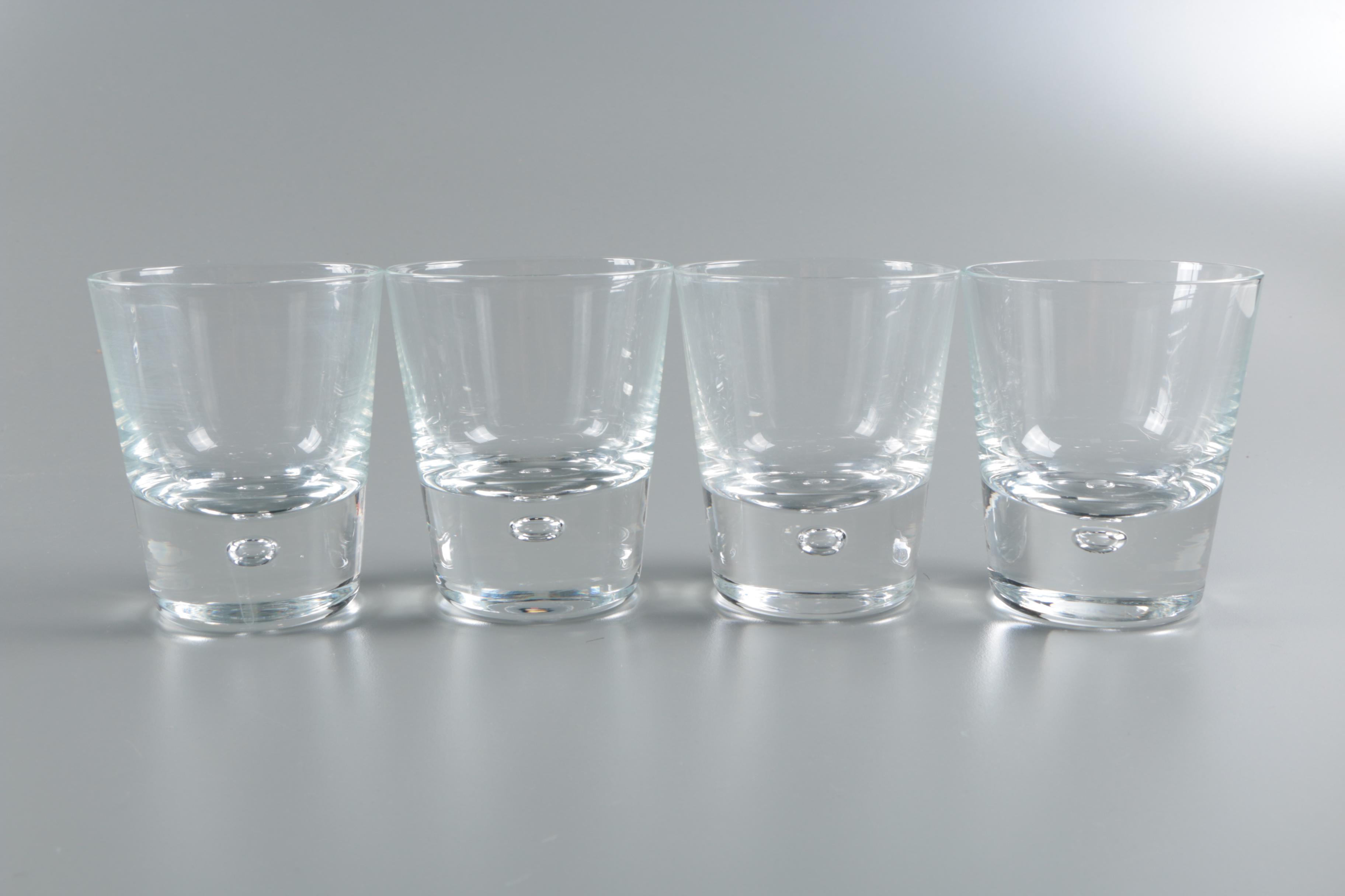 Kosta Boda "Pippi" Double Old Fashioned Glasses EBTH