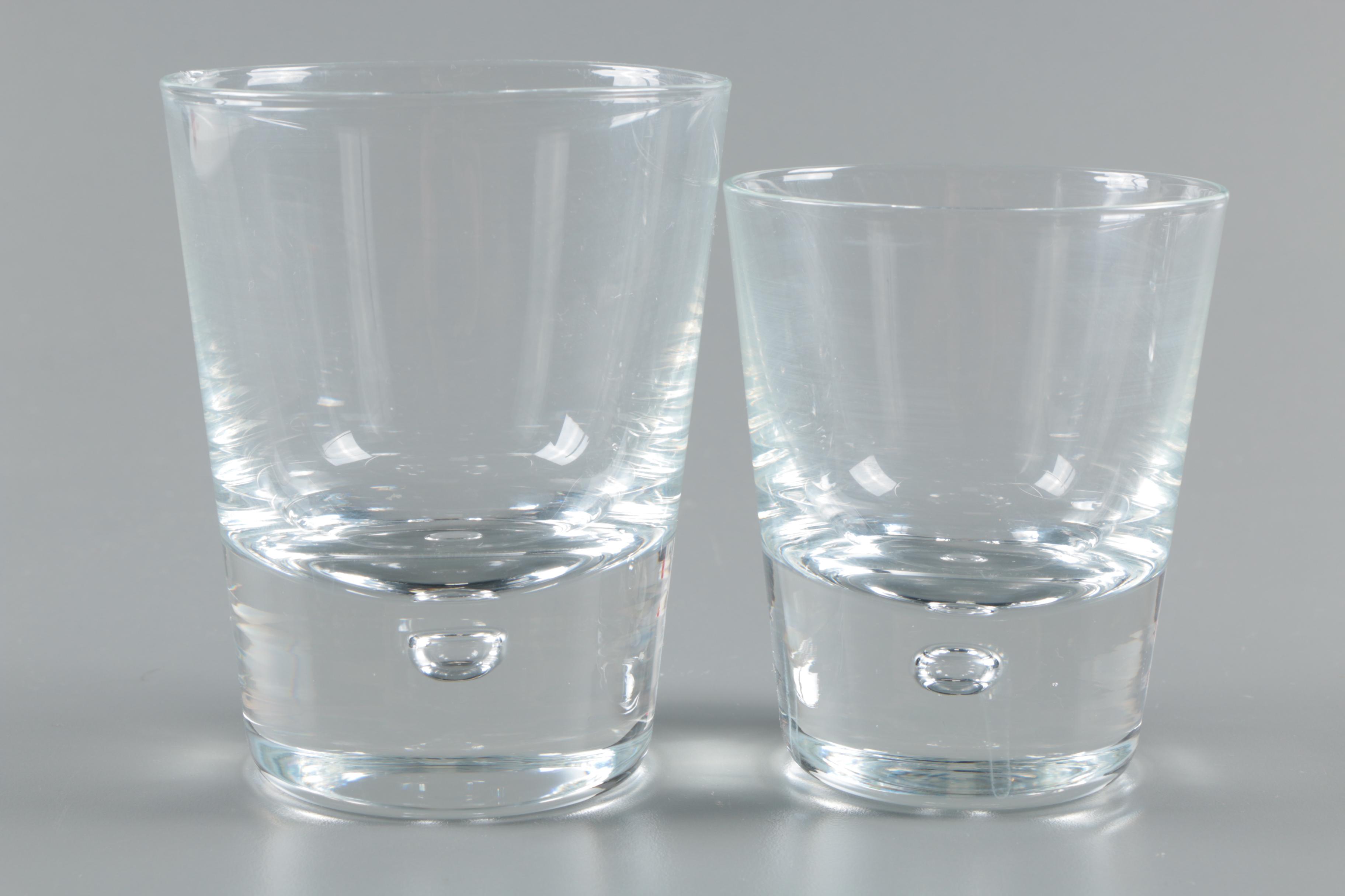 Kosta Boda "Pippi" Double Old Fashioned Glasses EBTH
