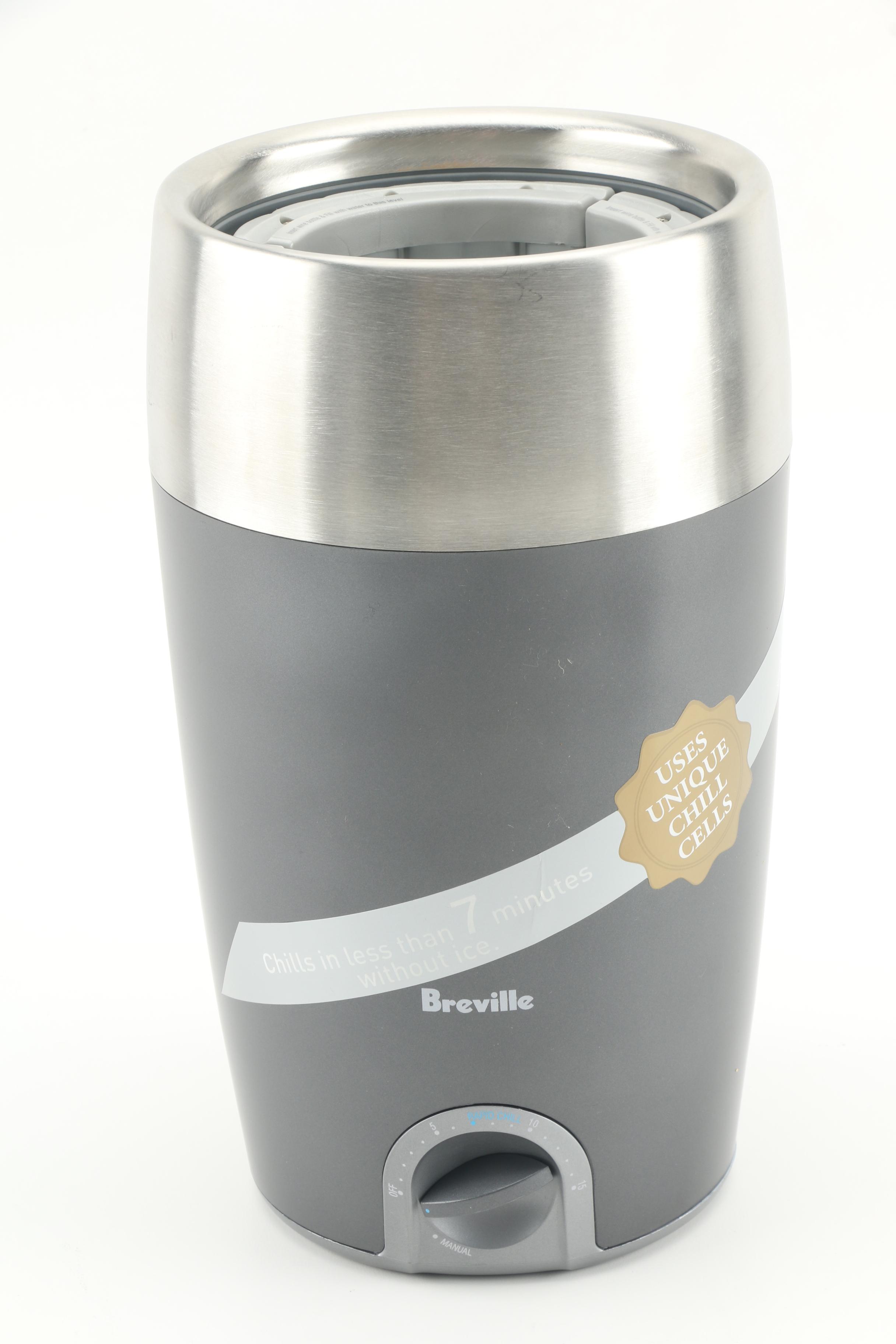 Towle Silver Plate Barware Sets with Breville Electric Wine Chiller EBTH