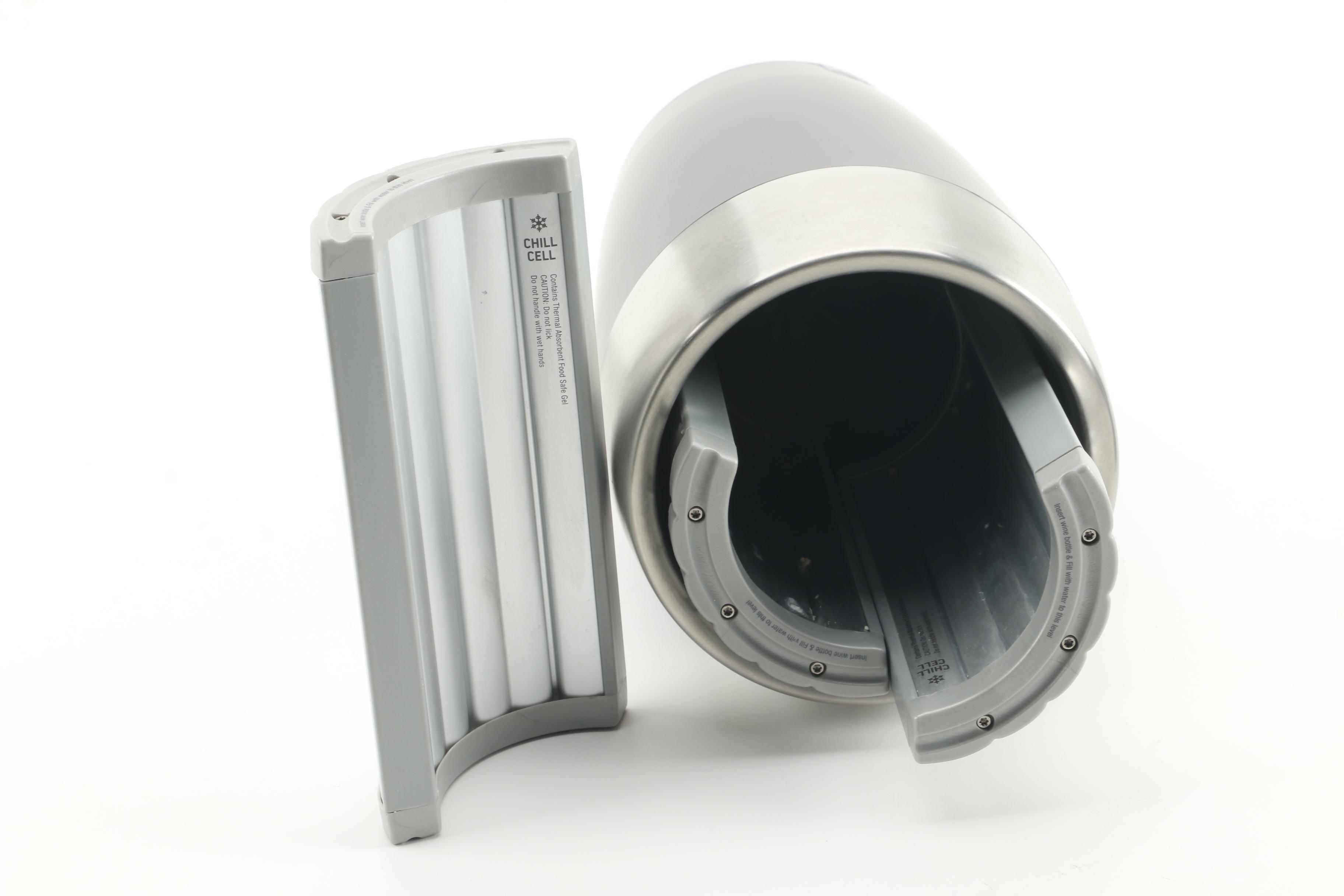 Towle Silver Plate Barware Sets with Breville Electric Wine Chiller EBTH