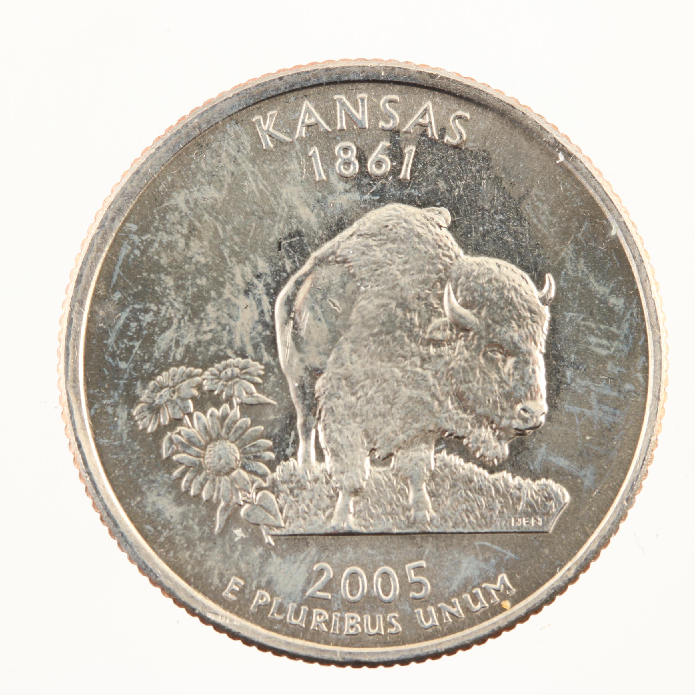 2005 Kansas Quarter Error