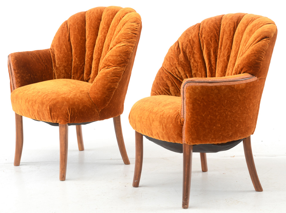 Pair of MidCentury Chairs EBTH