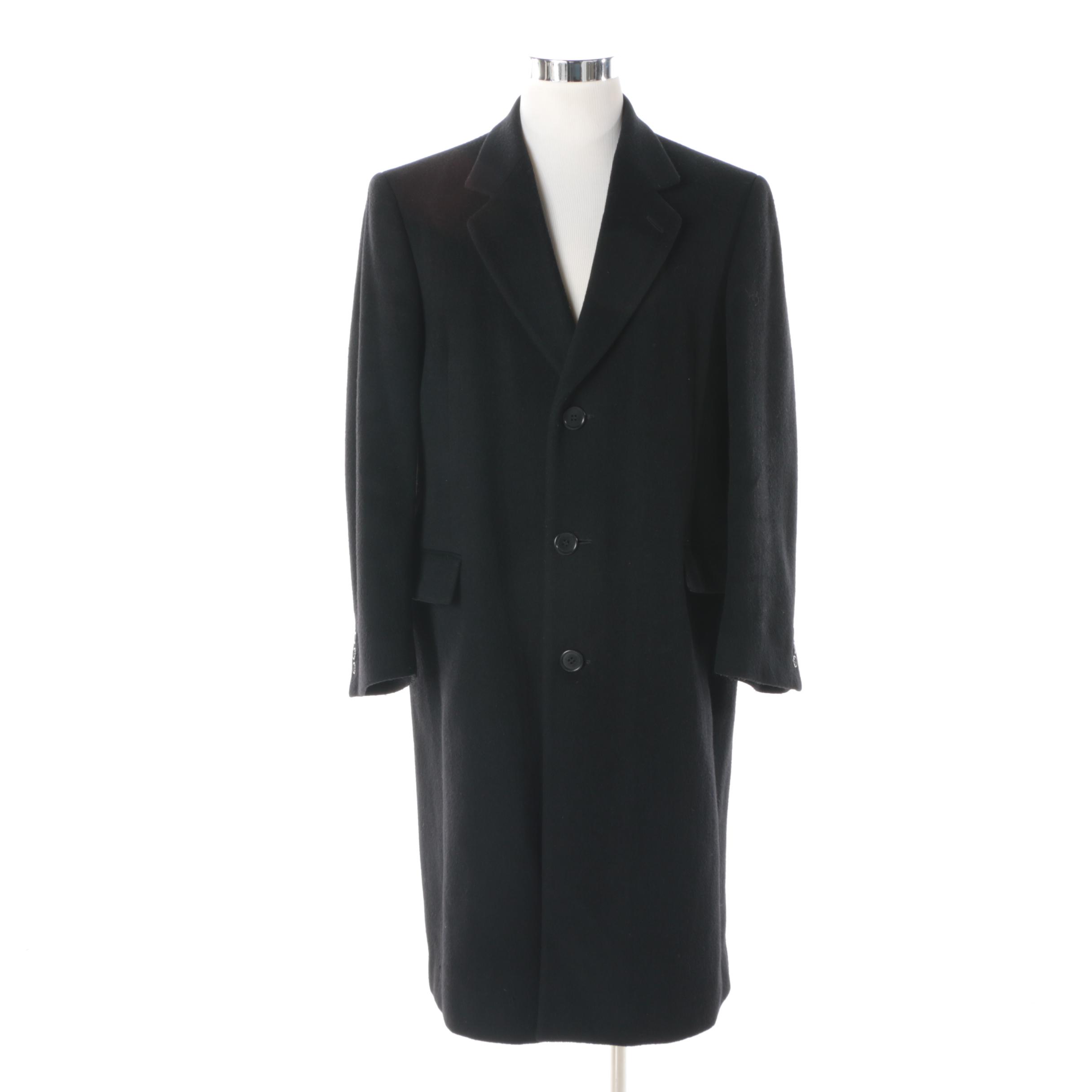 adolfo wool cashmere coat