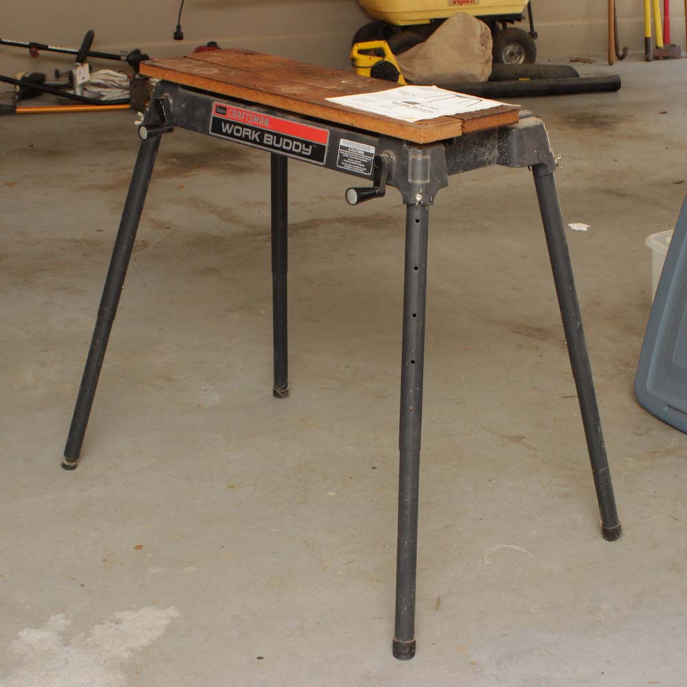 Craftsman Work Buddy Portable Work Bench Ebth