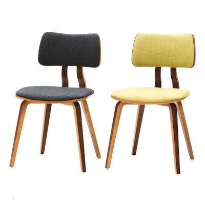 Pair of Mid Century Modern Style Side Chairs Pair of Mid Century Modern Style Side Chairs
