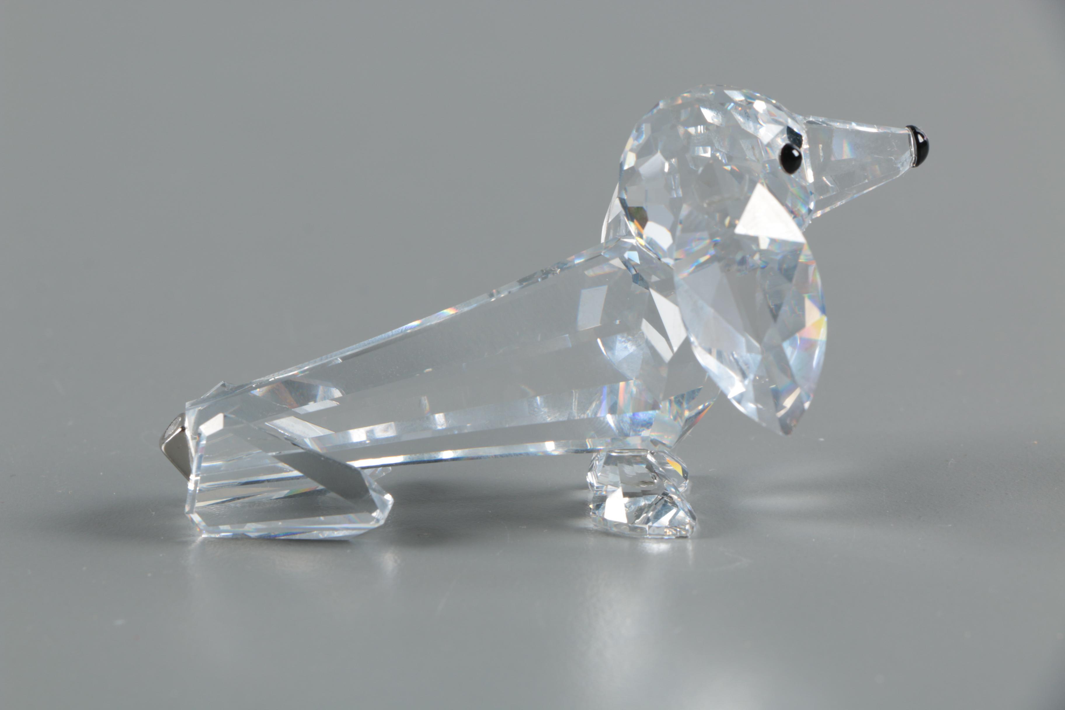 Swarovski Crystal "Dachshund" Figurine EBTH