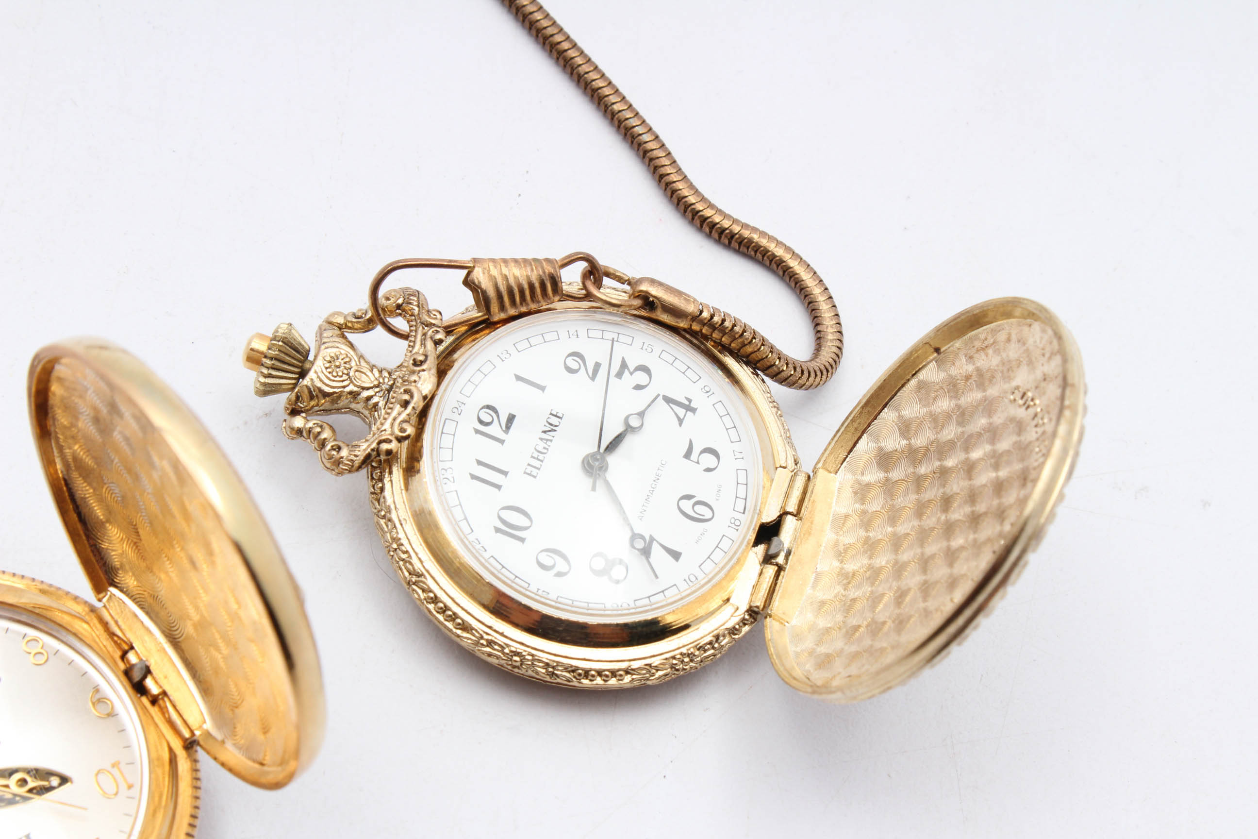 Elegance and Brut Pocket Watches EBTH