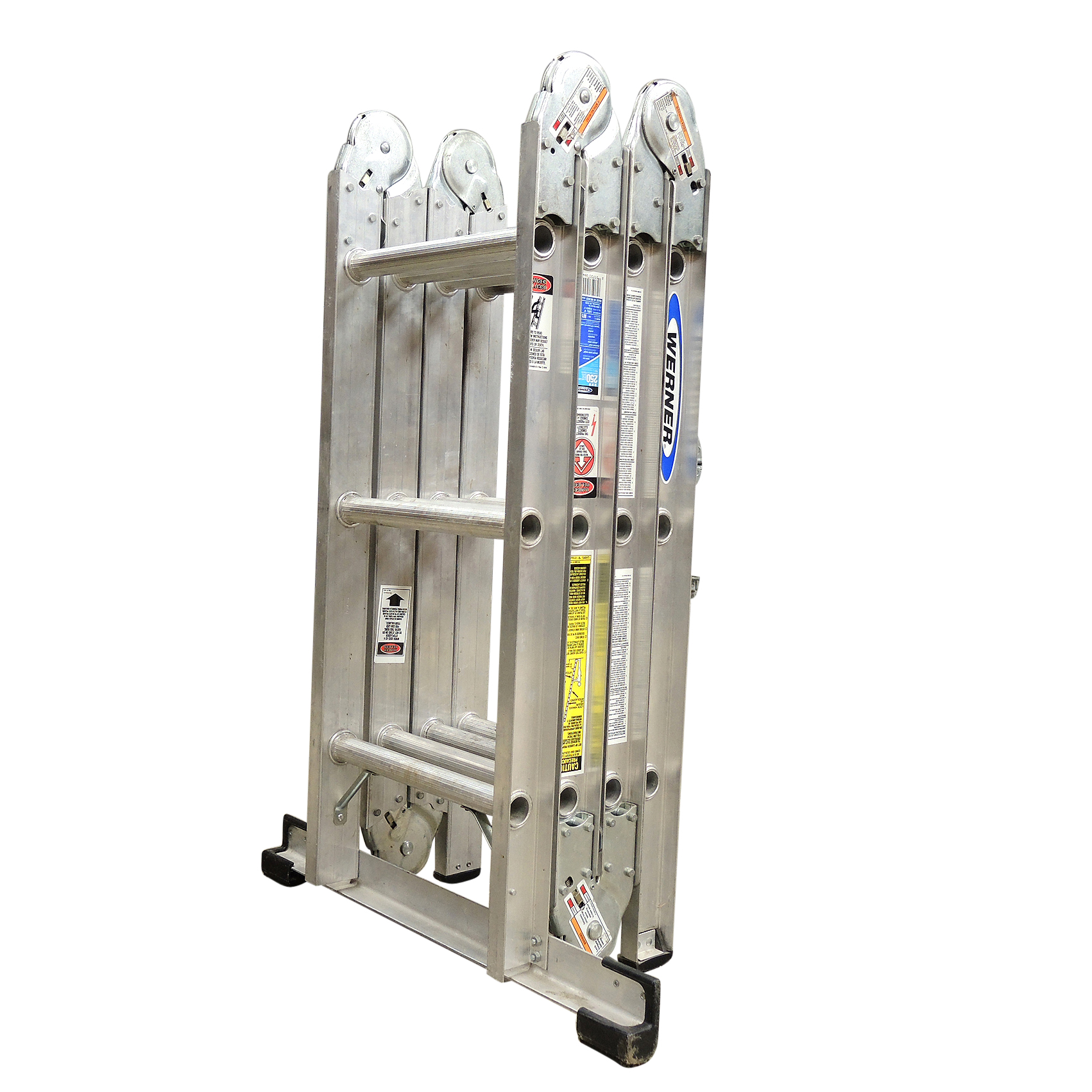 Werner M1612 Aluminum MultiMaster Articulated Ladder EBTH