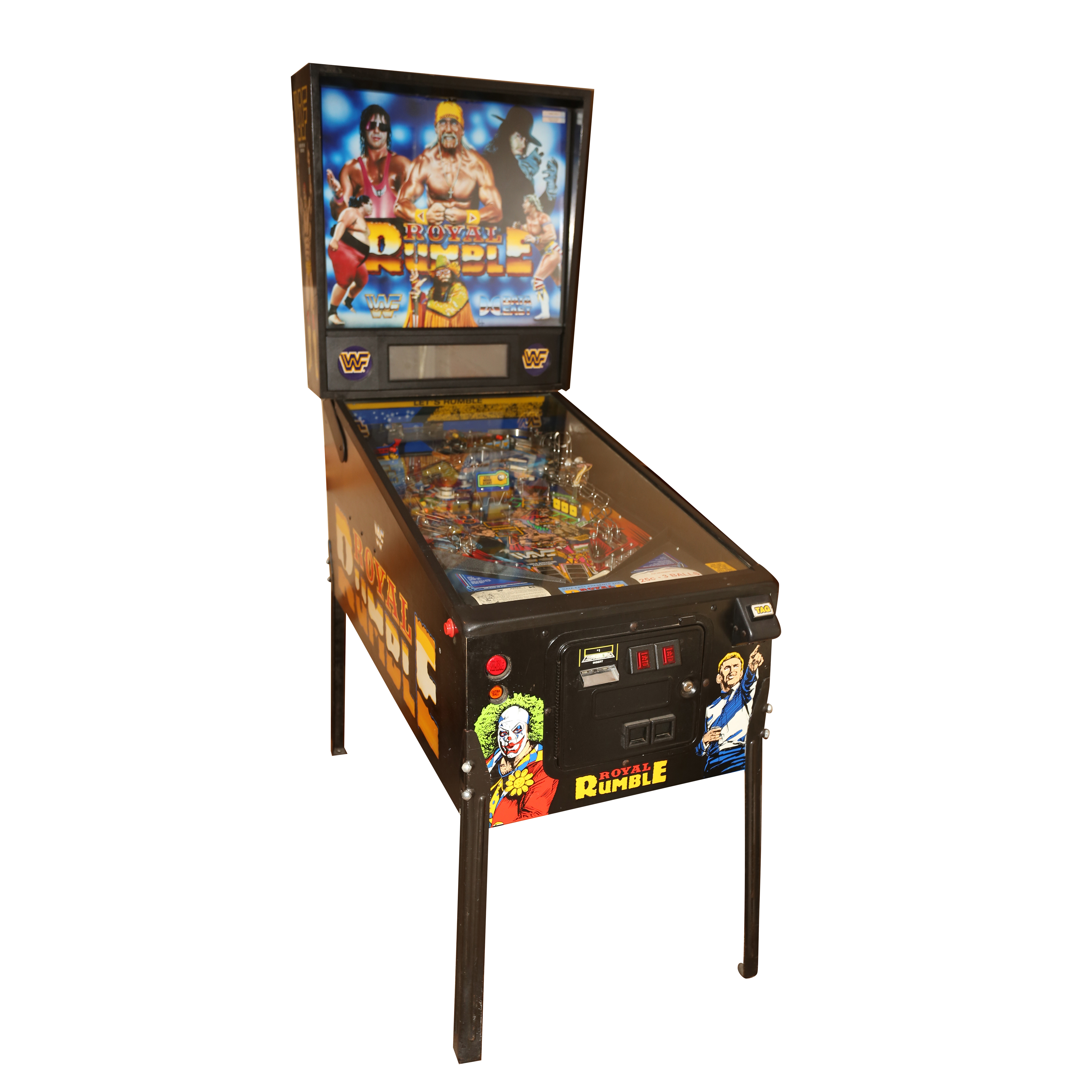1994 Royal Rumble WWF Pinball Machine EBTH