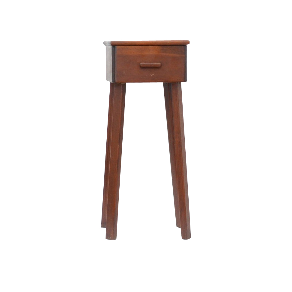 Small Antique Side Table With Drawer Ebth