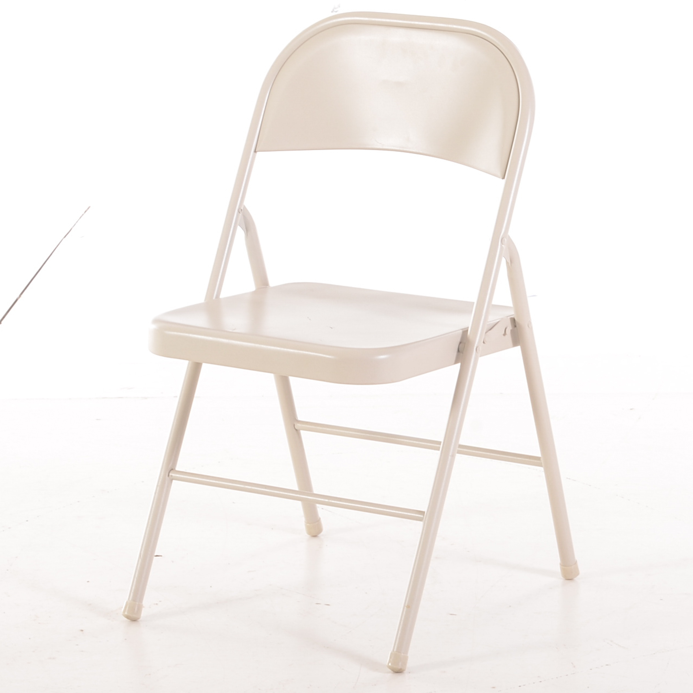 Samsonite Metal Card Table and Four Folding Chairs EBTH