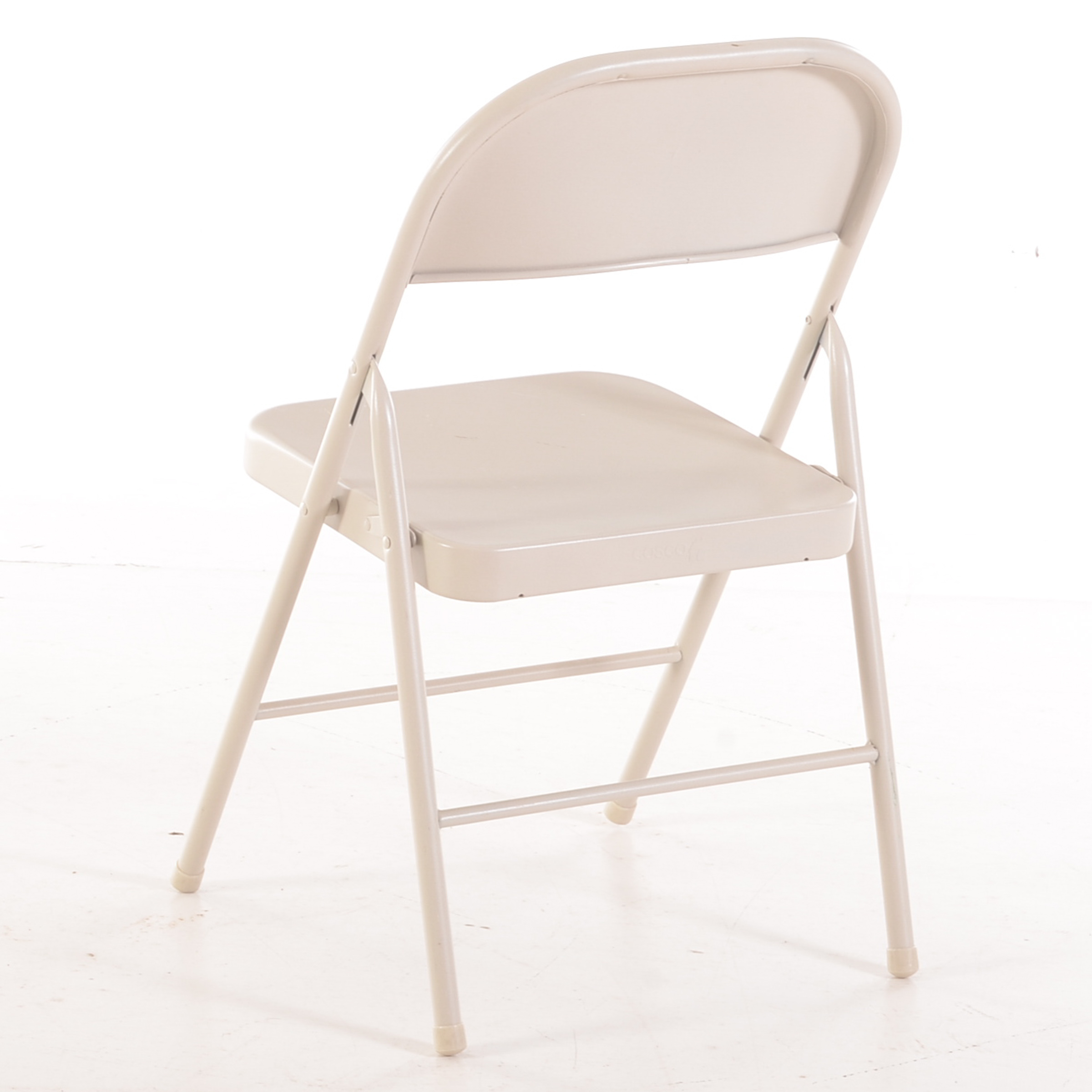 Samsonite Metal Card Table and Four Folding Chairs EBTH