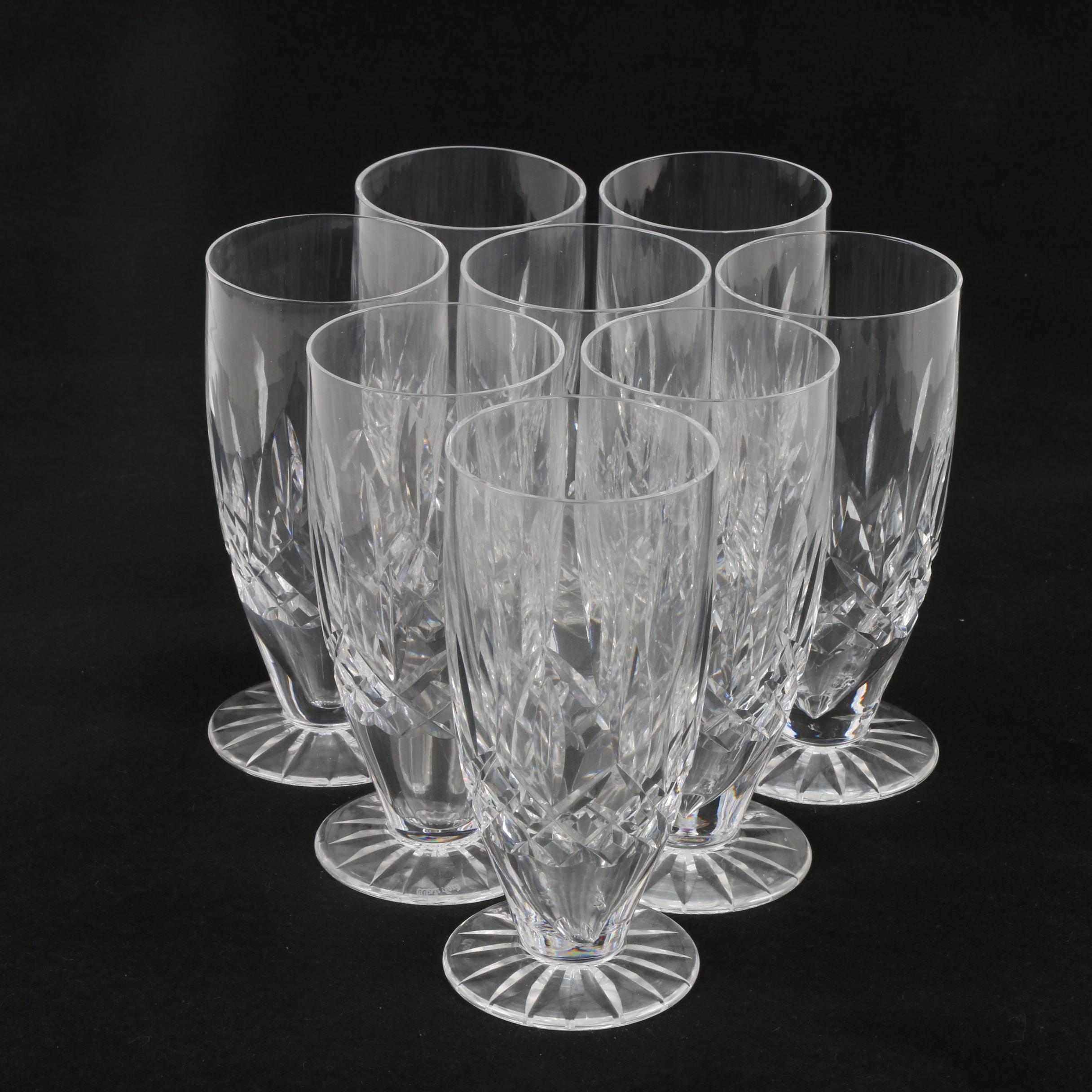 Waterford Crystal "Lismore" Iced Tea Glasses EBTH