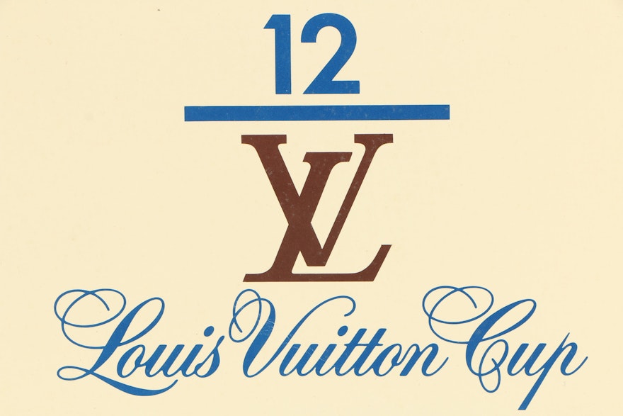 Razzia Poster for the Louis Vuitton Cup | EBTH