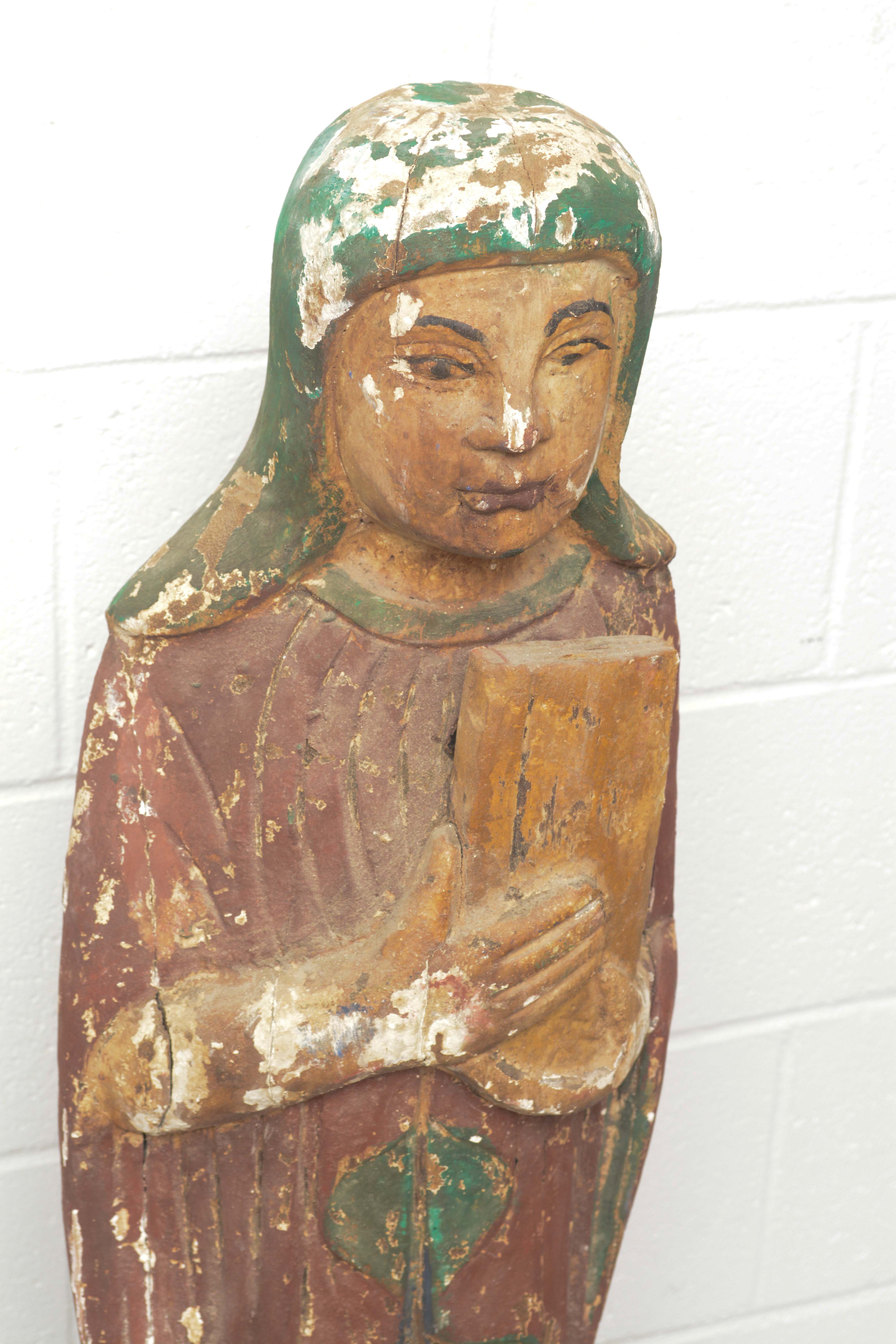 Statue of a Religious Figure EBTH