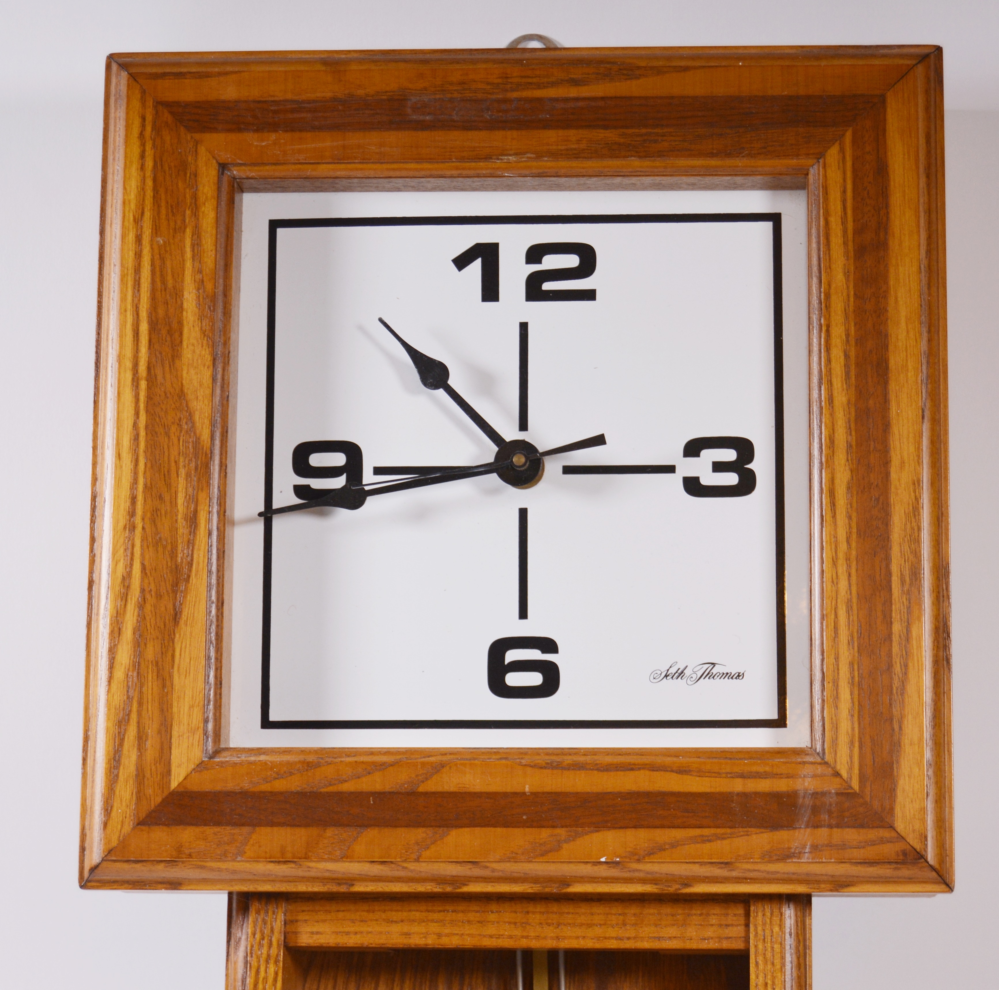 Seth Thomas "Oakbridge" Pendulum Wall Clock EBTH