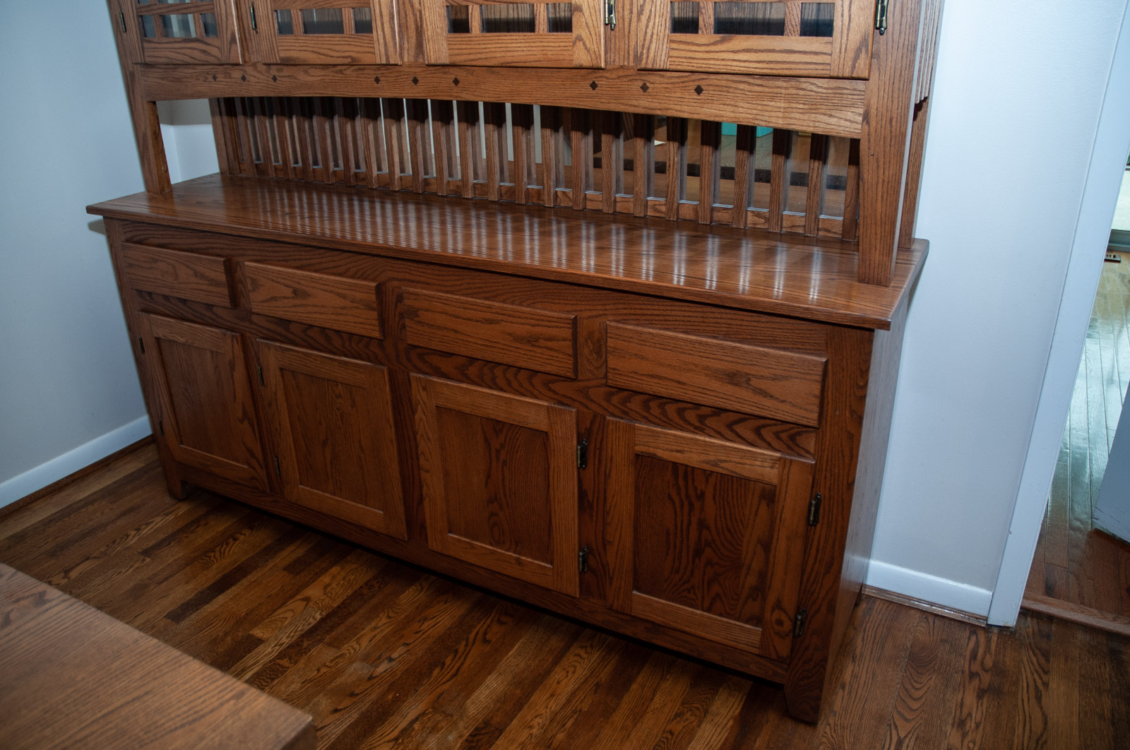 Mission Style China Cabinet | EBTH