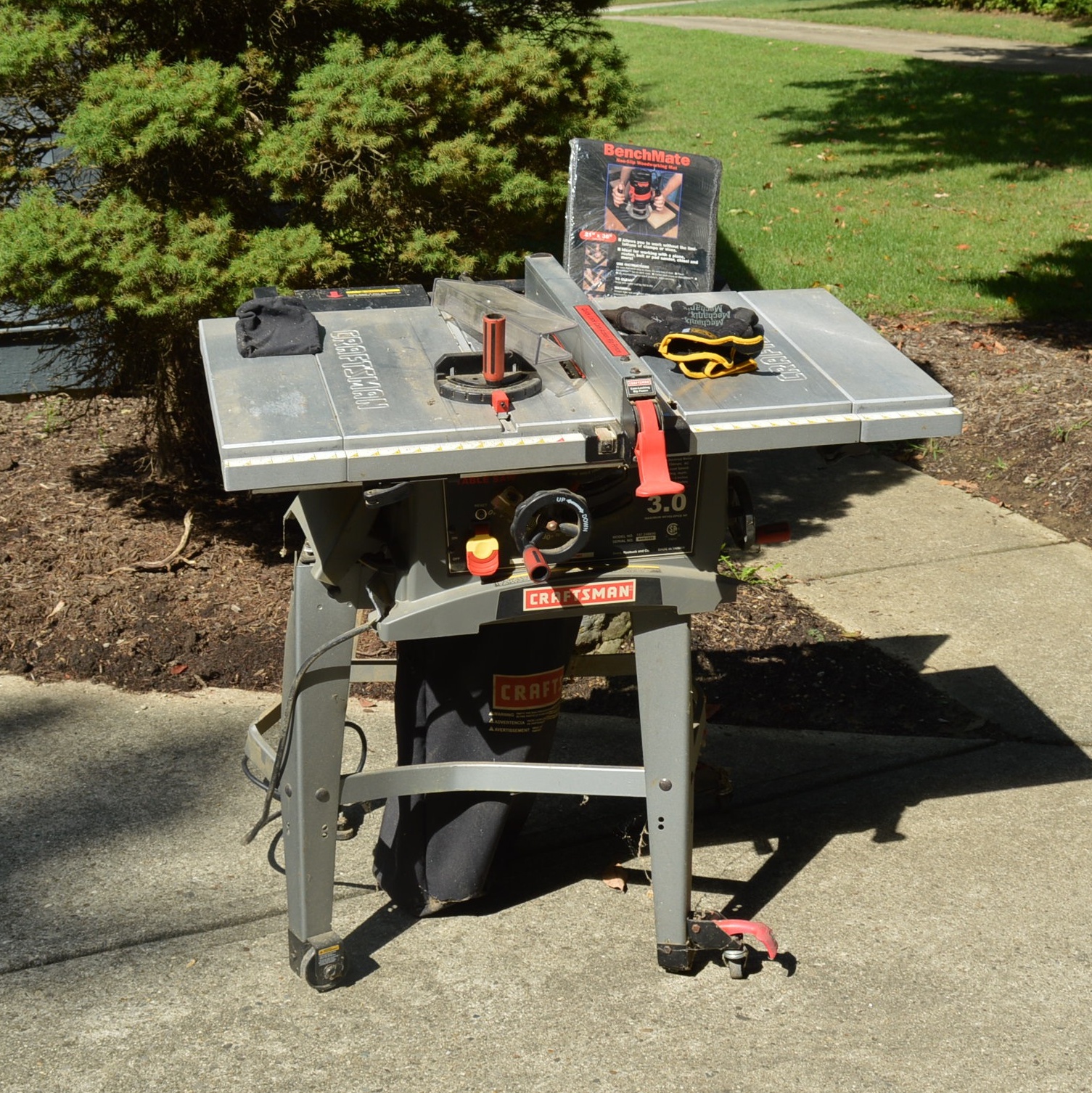 Craftsman 3.0HP 10" Blade Table Saw EBTH