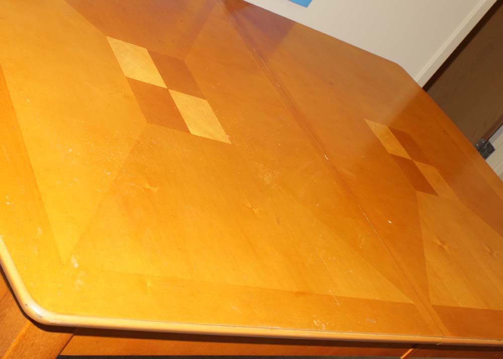 Maple Veneer Dining Table EBTH