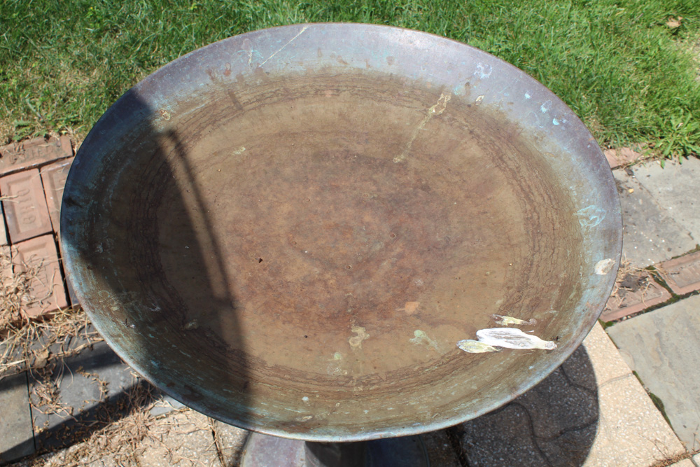 Smith & Hawken Copper Bird Bath EBTH