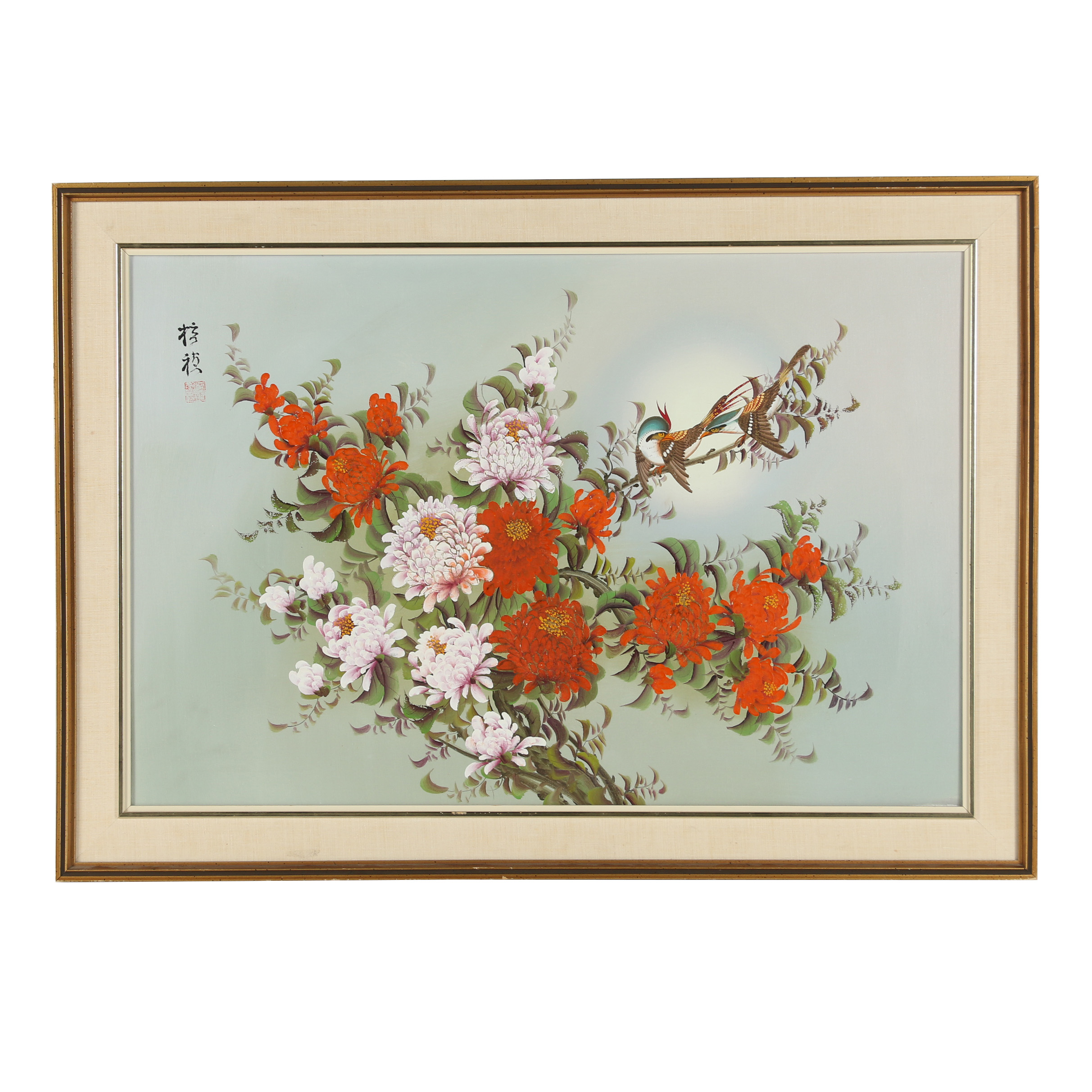 Chinese Acrylic Painting EBTH