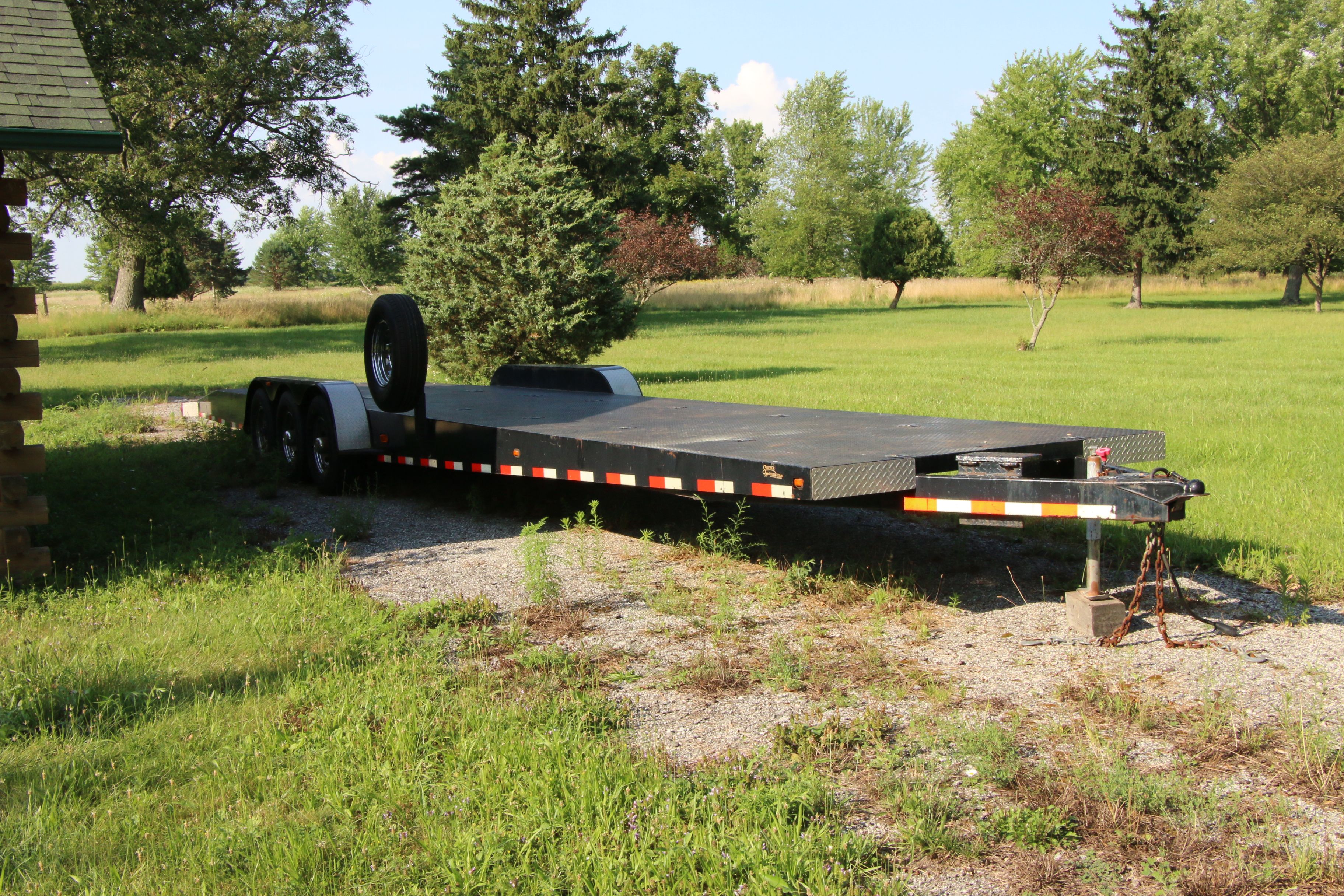 2006 Imperial 40' Bumper Pull TriAxle Double Car Hauler EBTH