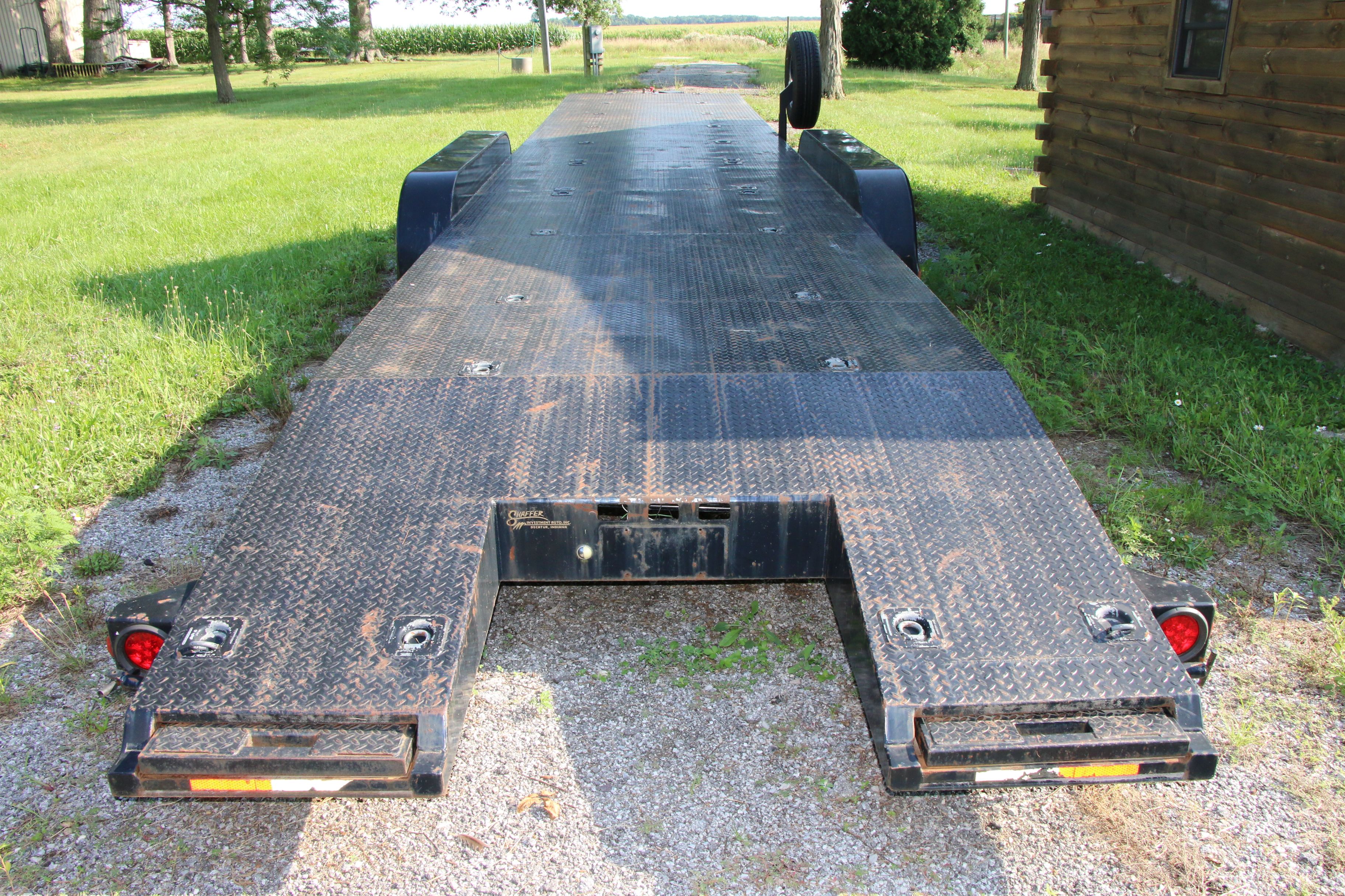 2006 Imperial 40' Bumper Pull TriAxle Double Car Hauler EBTH