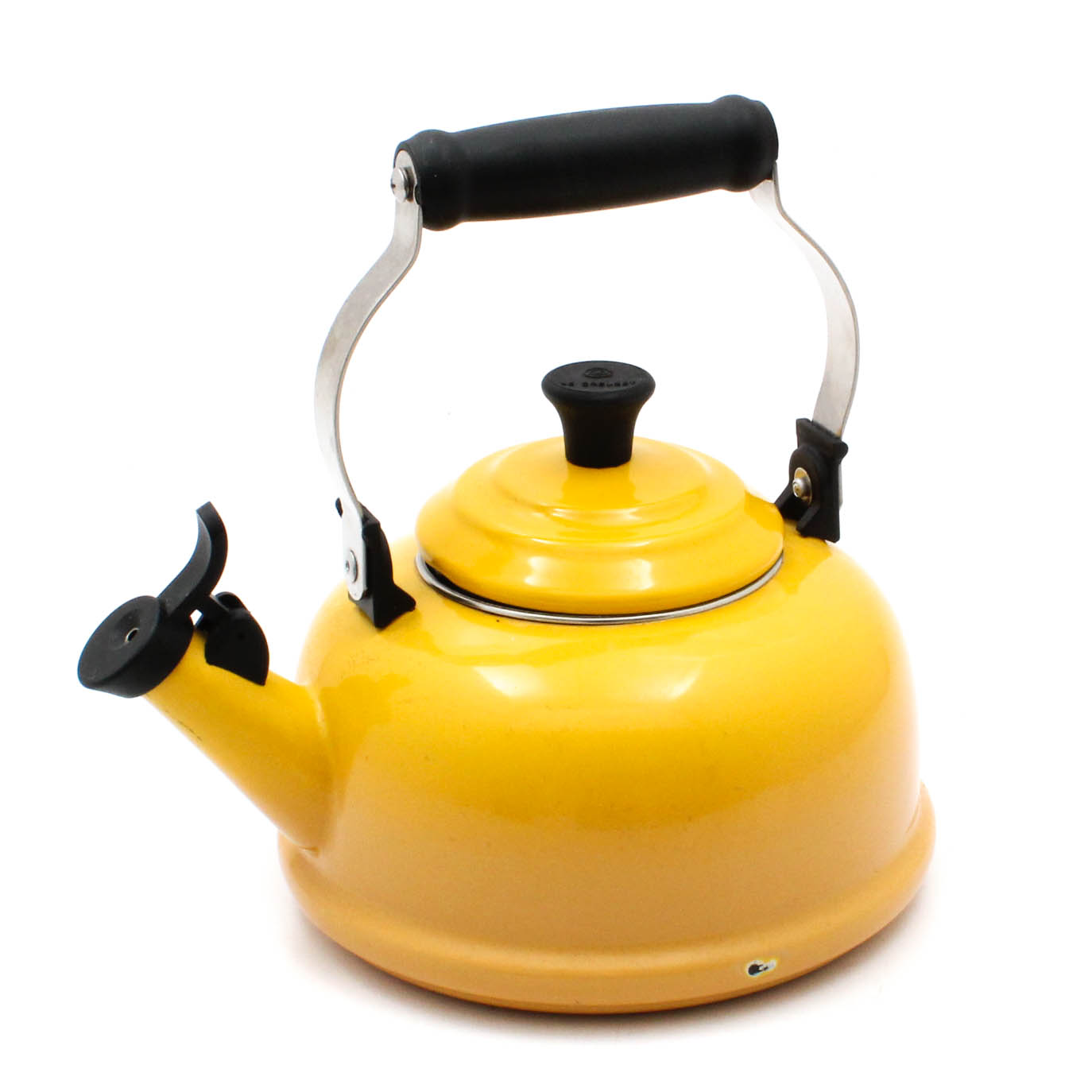 Bright Yellow Le Creuset Teapot EBTH