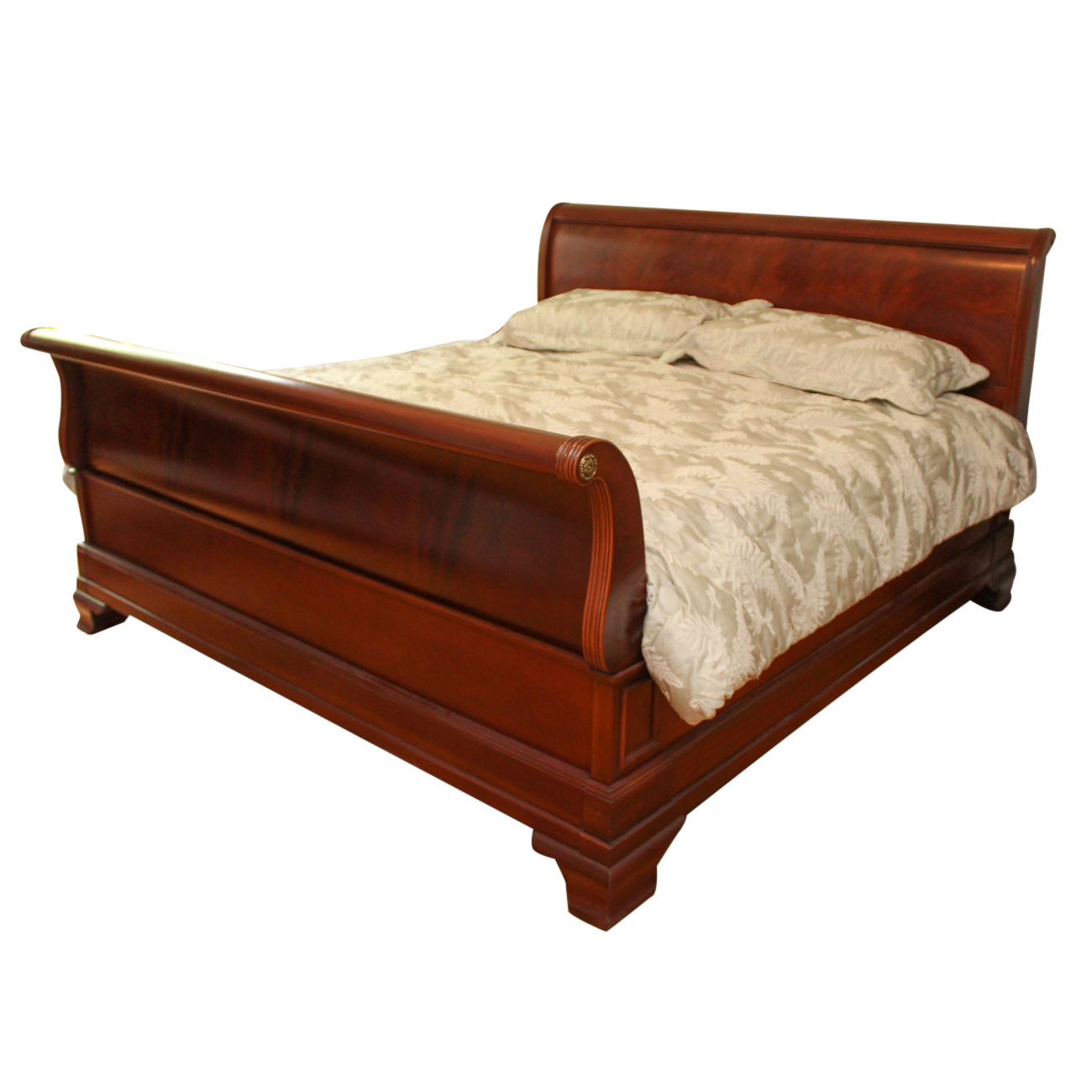 Ethan Allen "18th Century Collection" King Size Sleigh Bed EBTH