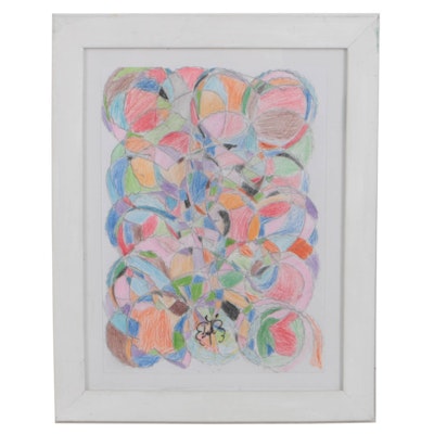 Linda Kunick Colored Pencil Drawing "Mess-up Picture with a Little Butterfly..." Linda Kunick Colored Pencil Drawing "Mess-up Picture with a Little Butterfly..."